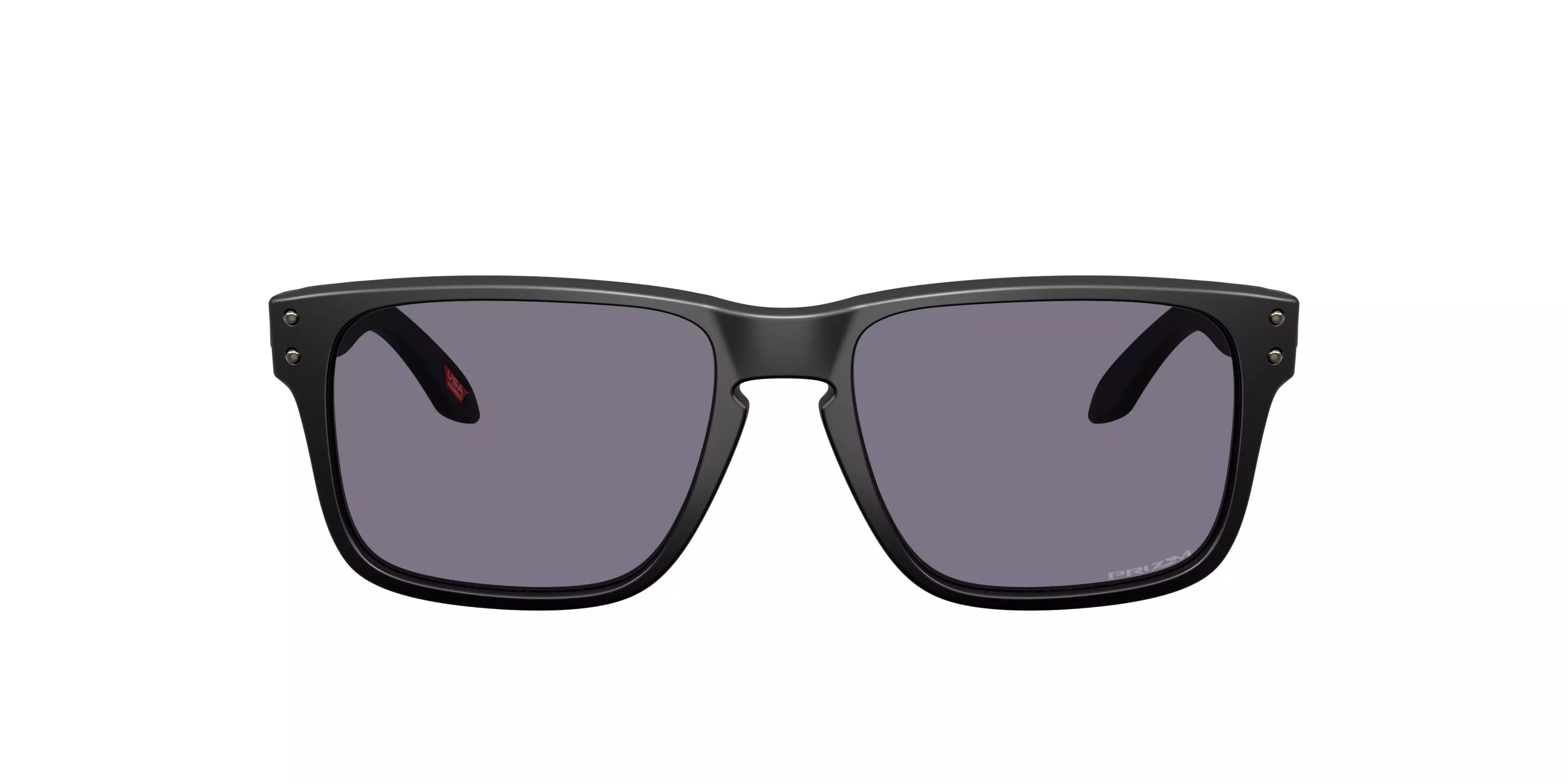 Oakley Holbrook S Prizm Grey Sunglasses - Matte Black - BLACK/GREY