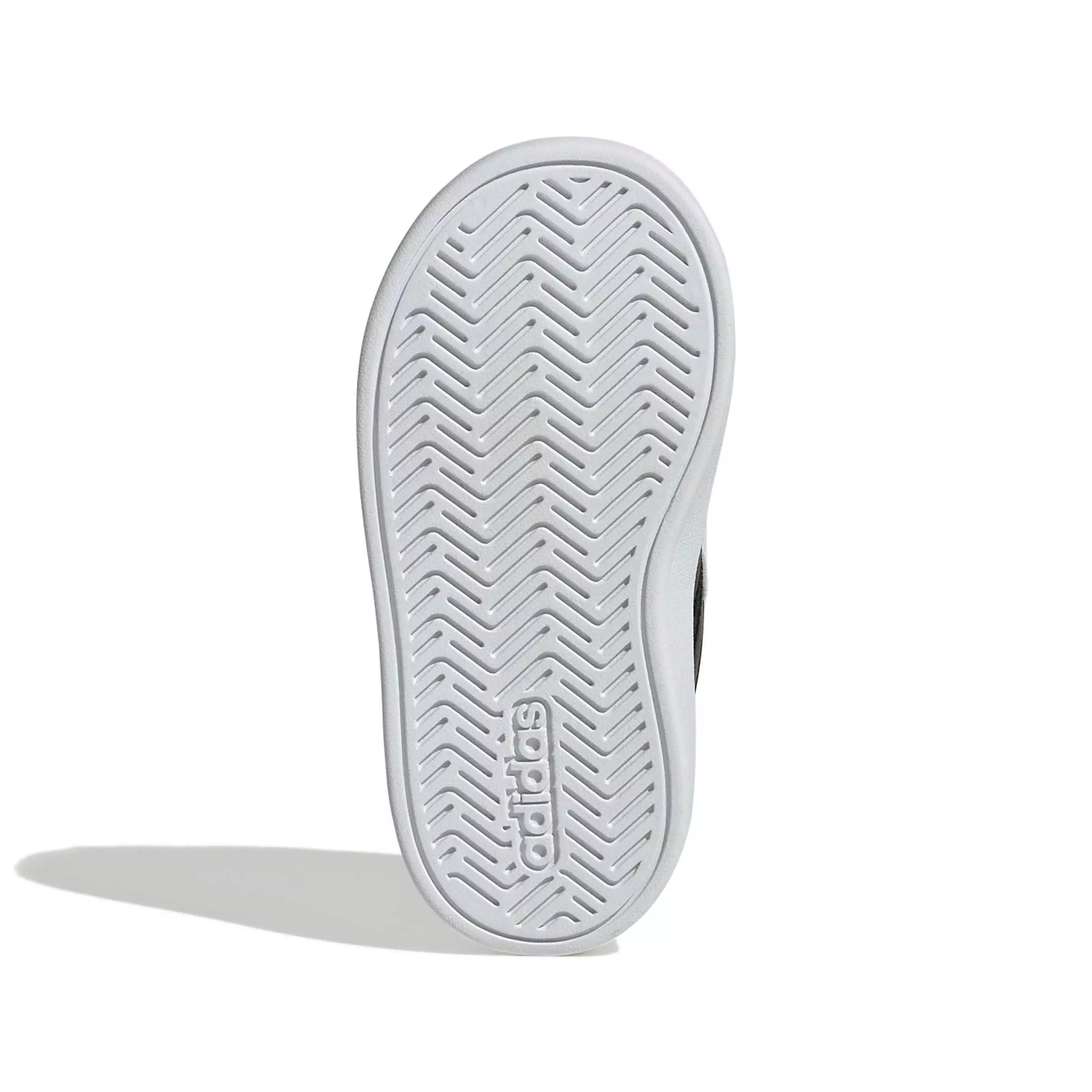 adidas Grand Court 3.0 "Ftwr White/Core Black/Ftwr White" Infant Boys' Shoe - WHITE/BLACK/WHITE
