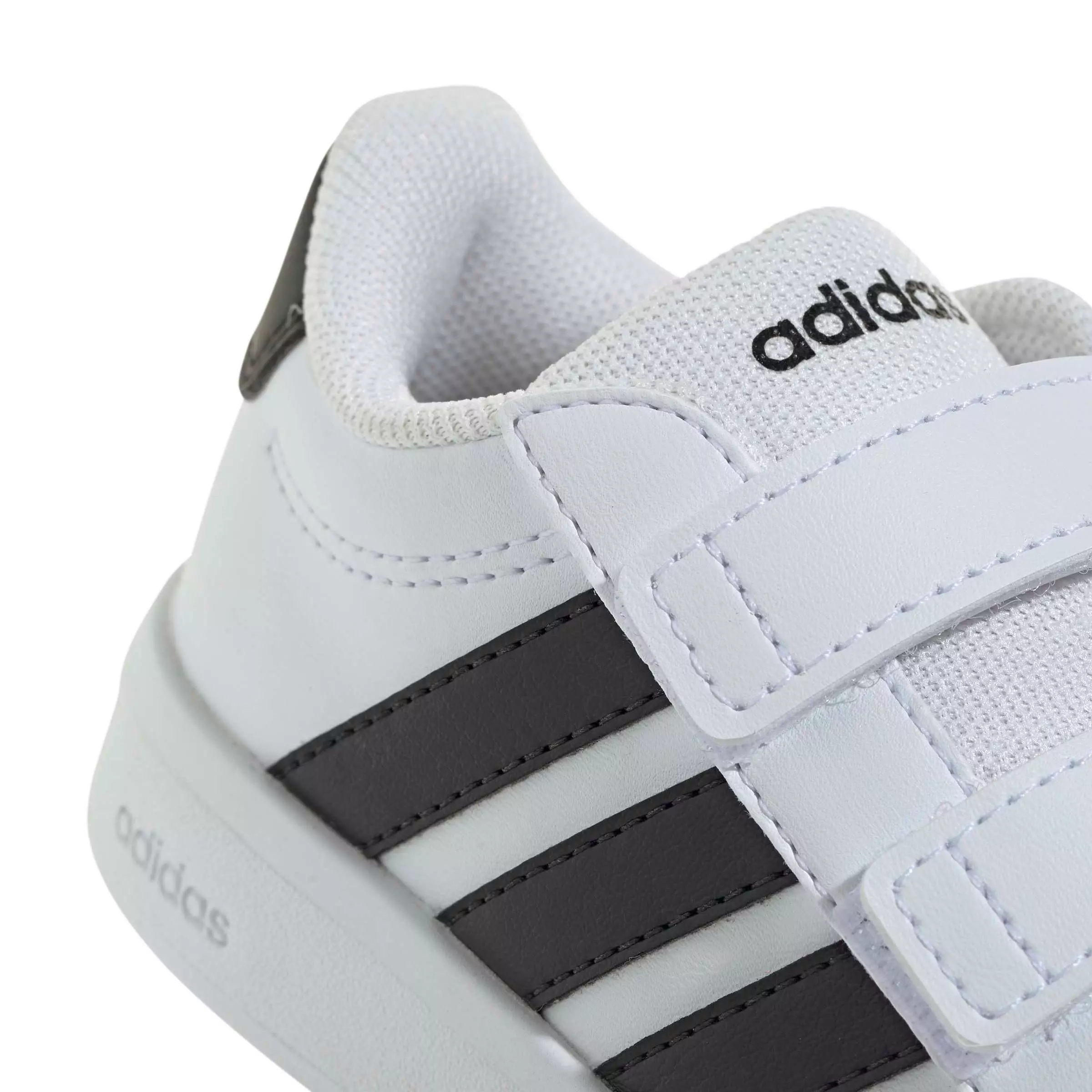 adidas Grand Court 3.0 "Ftwr White/Core Black/Ftwr White" Infant Boys' Shoe - WHITE/BLACK/WHITE