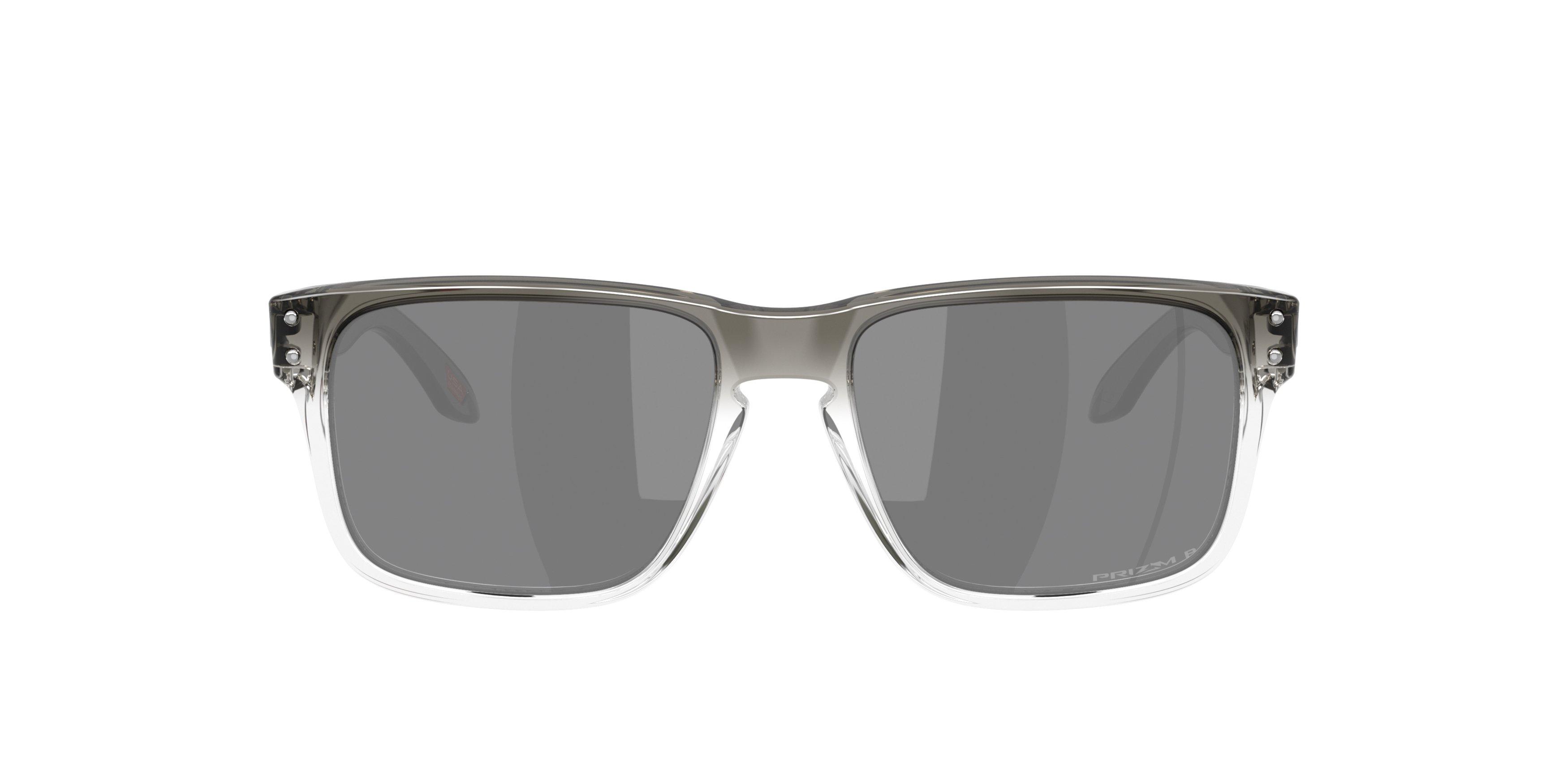 Oakley Holbrook S Prizm Black Polarized Sunglasses - Dark Ink Fade - BLACK/GREY Thumbnail View 3