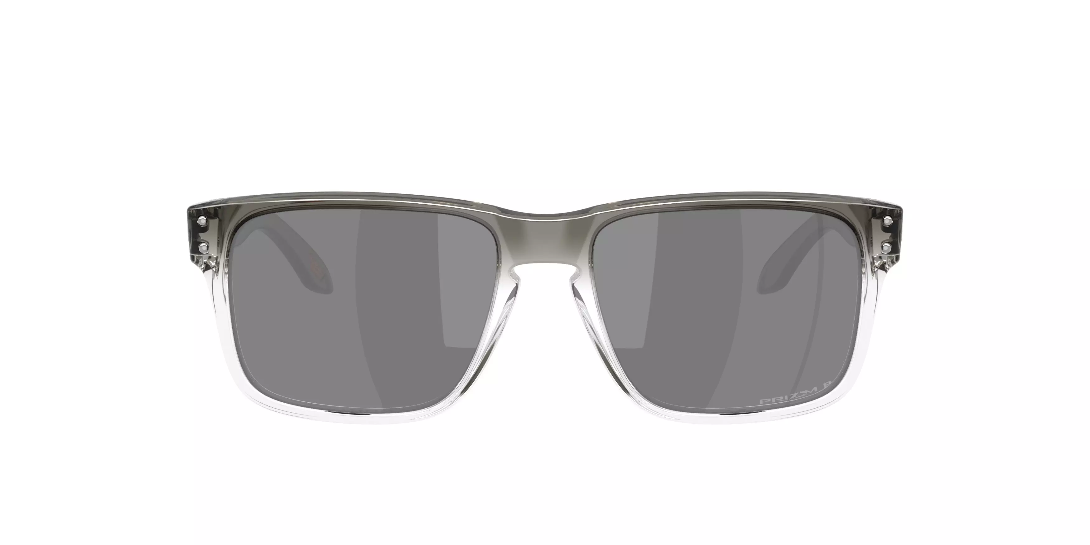Oakley Holbrook S Prizm Black Polarized Sunglasses - Dark Ink Fade - BLACK/GREY