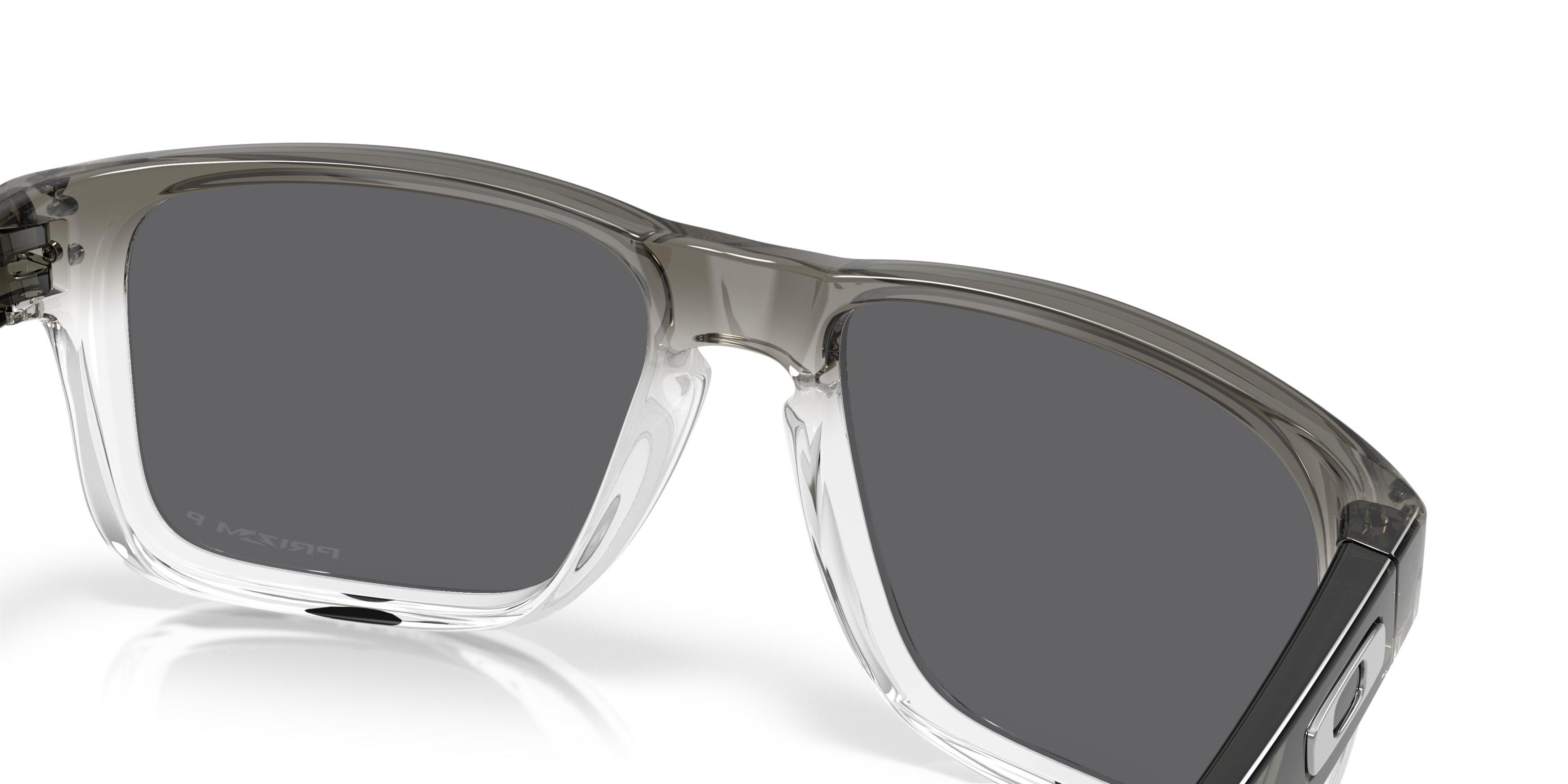 Oakley Holbrook S Prizm Black Polarized Sunglasses - Dark Ink Fade - BLACK/GREY Thumbnail View 6