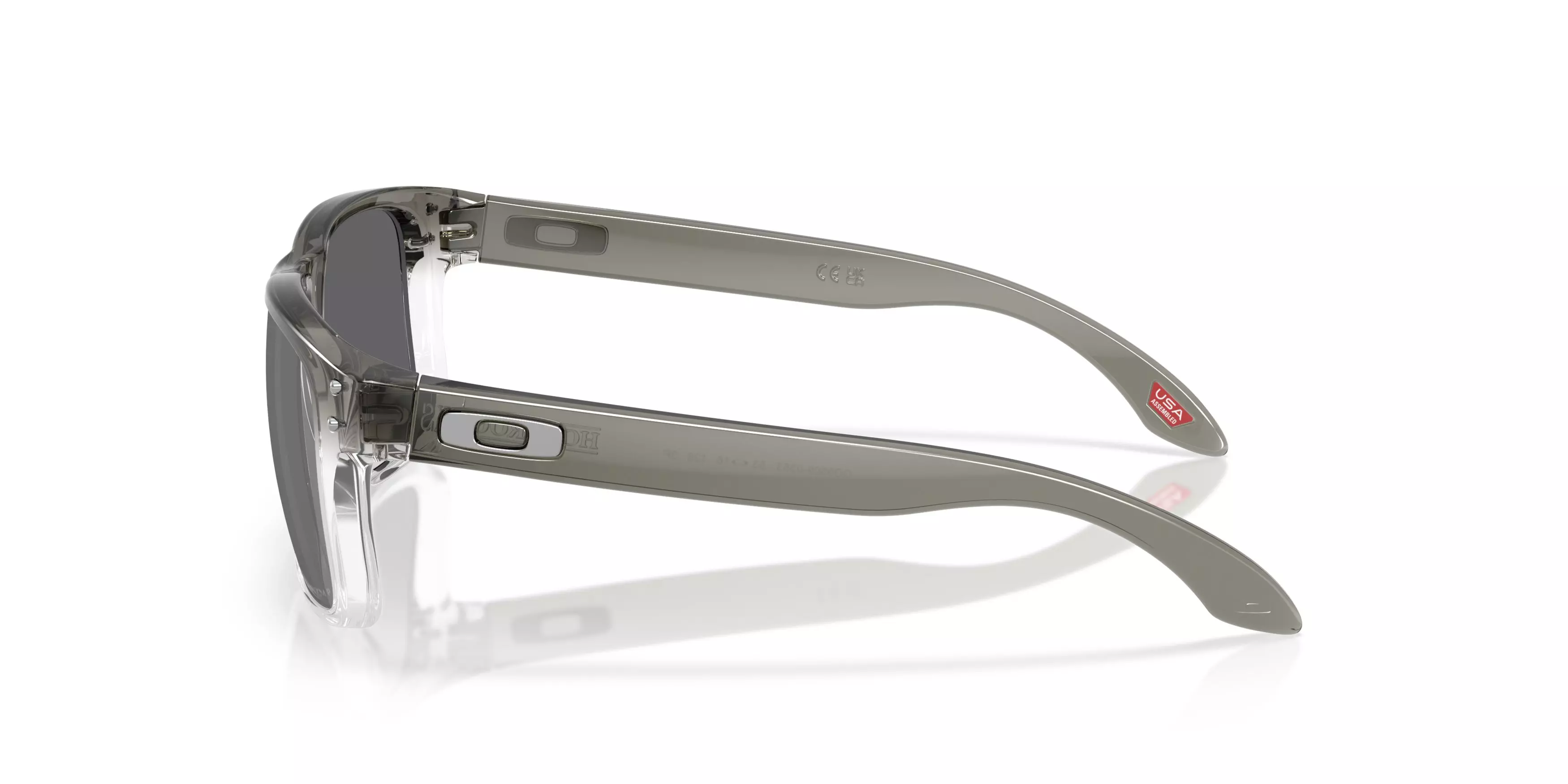 Oakley Holbrook S Prizm Black Polarized Sunglasses - Dark Ink Fade - BLACK/GREY