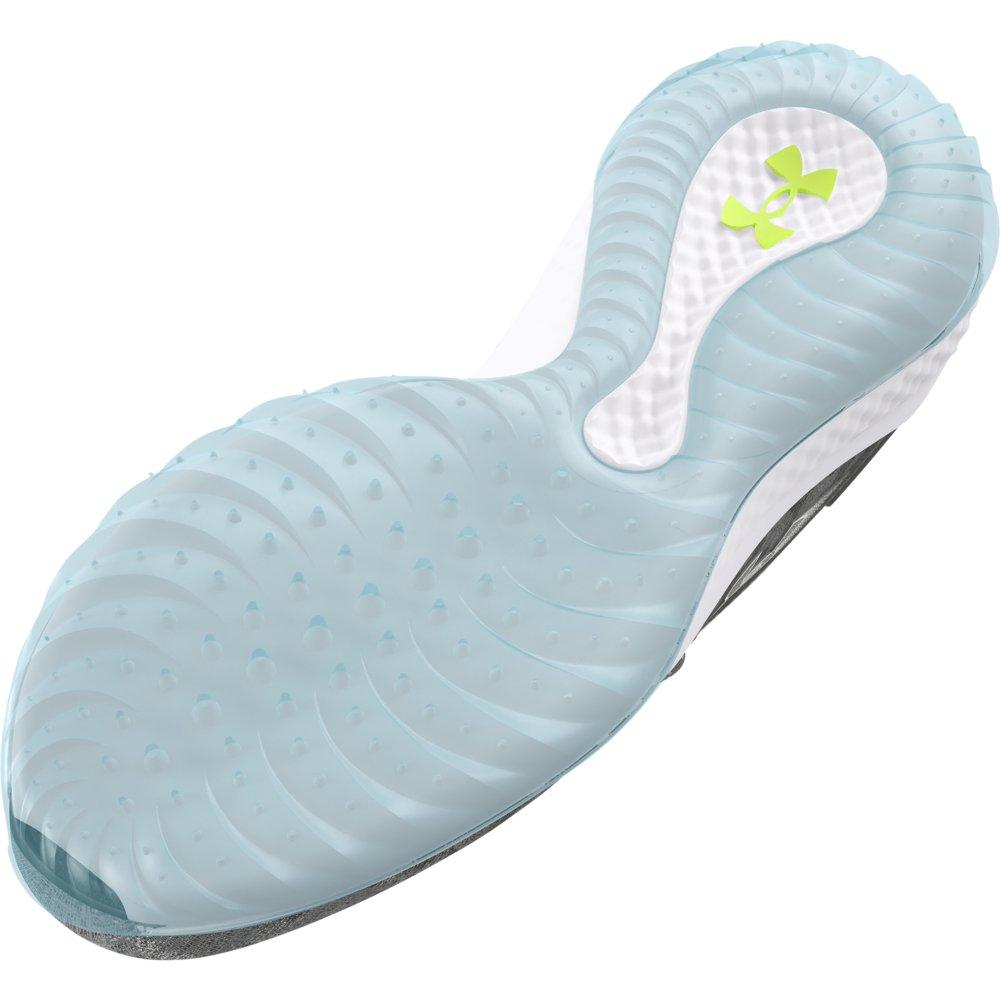 Under Armour Harper 8 Turf "Baseball Grey/White" Men's Baseball Cleat - GREY/WHITE Thumbnail View 5