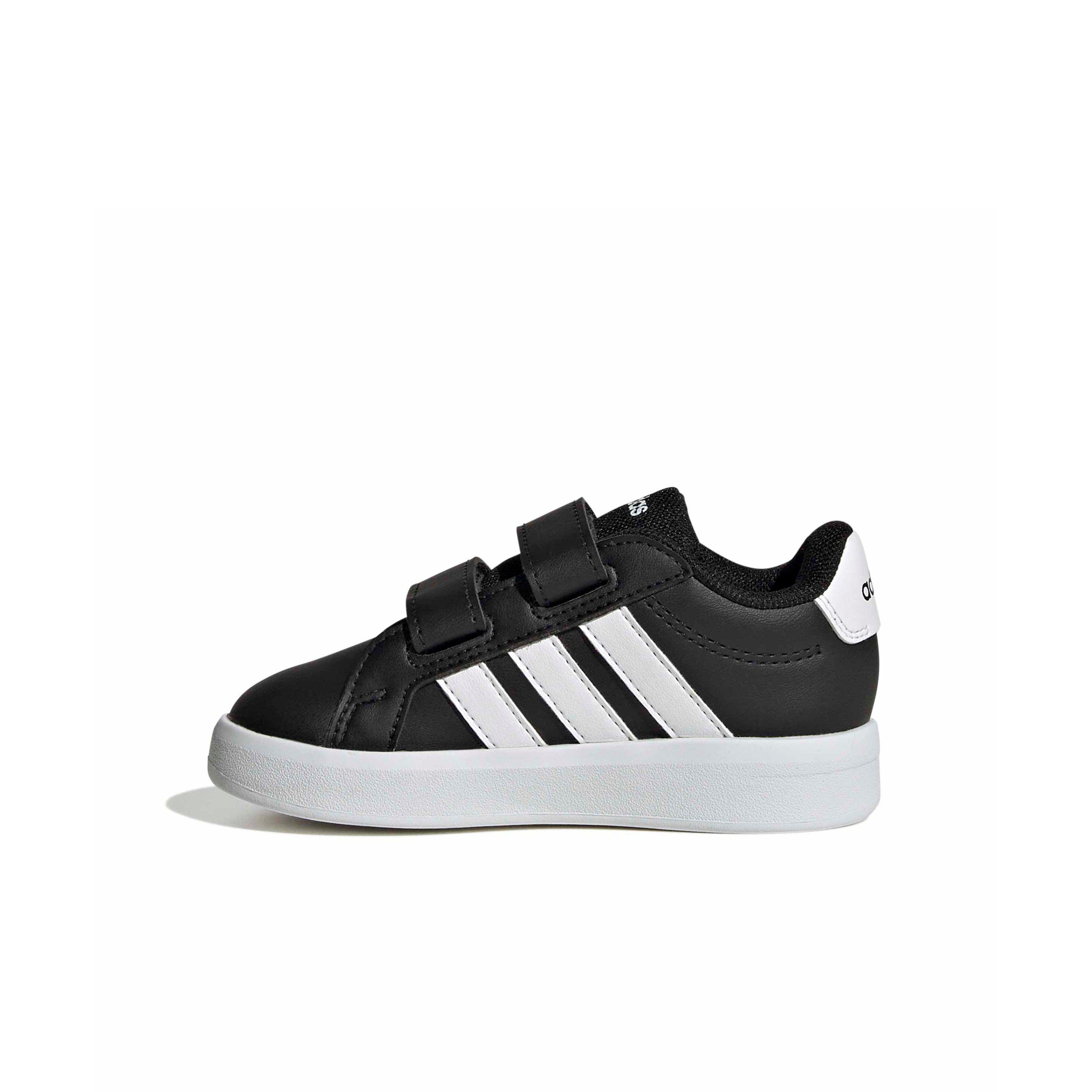adidas Grand Court 3.0 "Core Black/Ftwr White/Ftwr White" Infant Boys' Shoe - BLACK/WHITE/WHITE