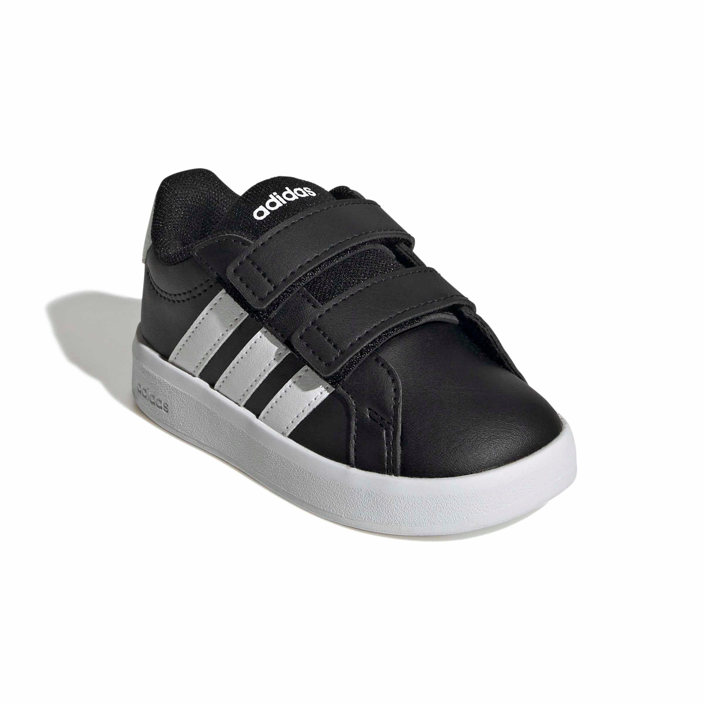 adidas Grand Court 3.0 "Core Black/Ftwr White/Ftwr White" Infant Boys' Shoe - BLACK/WHITE/WHITE