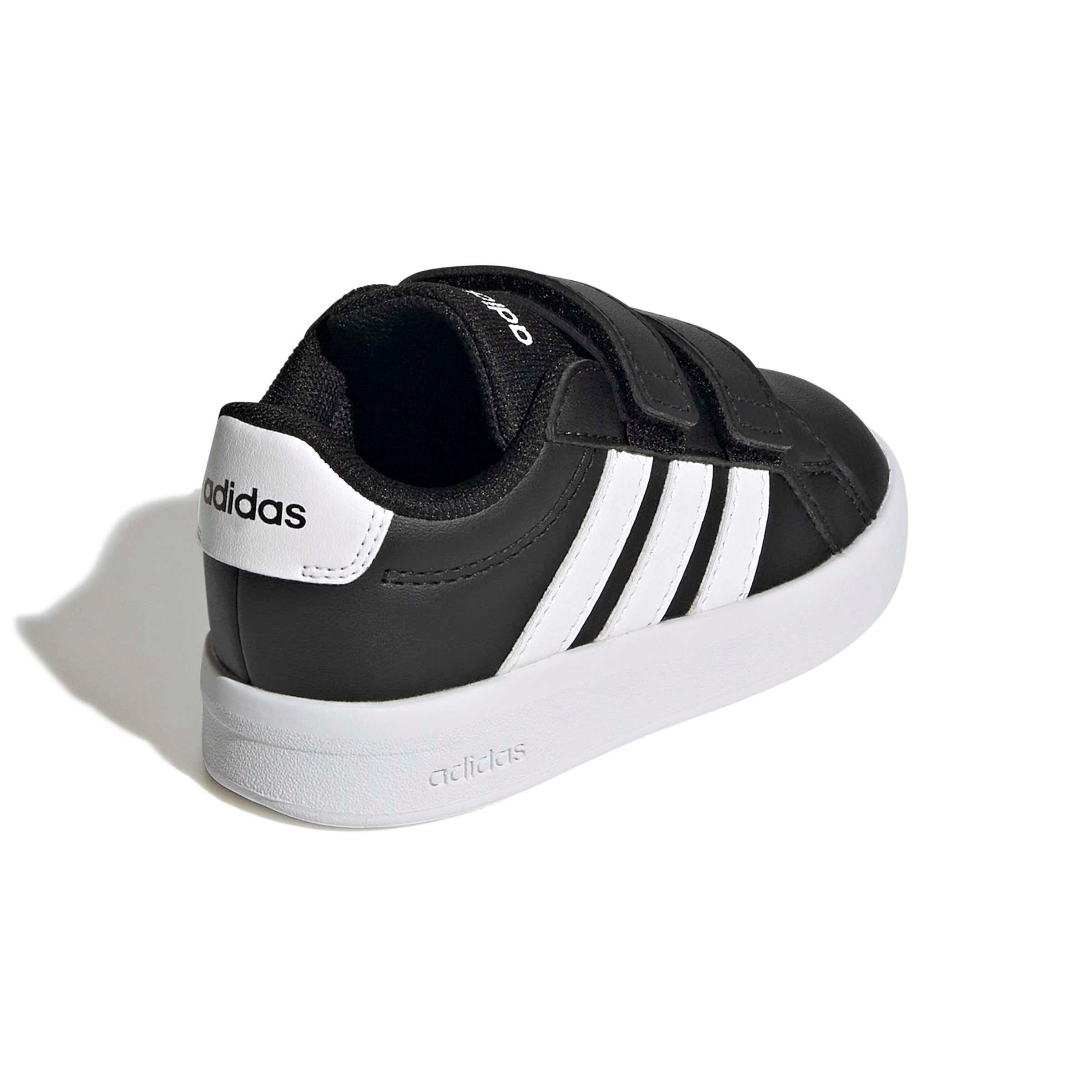 adidas Grand Court 3.0 "Core Black/Ftwr White/Ftwr White" Infant Boys' Shoe - BLACK/WHITE/WHITE