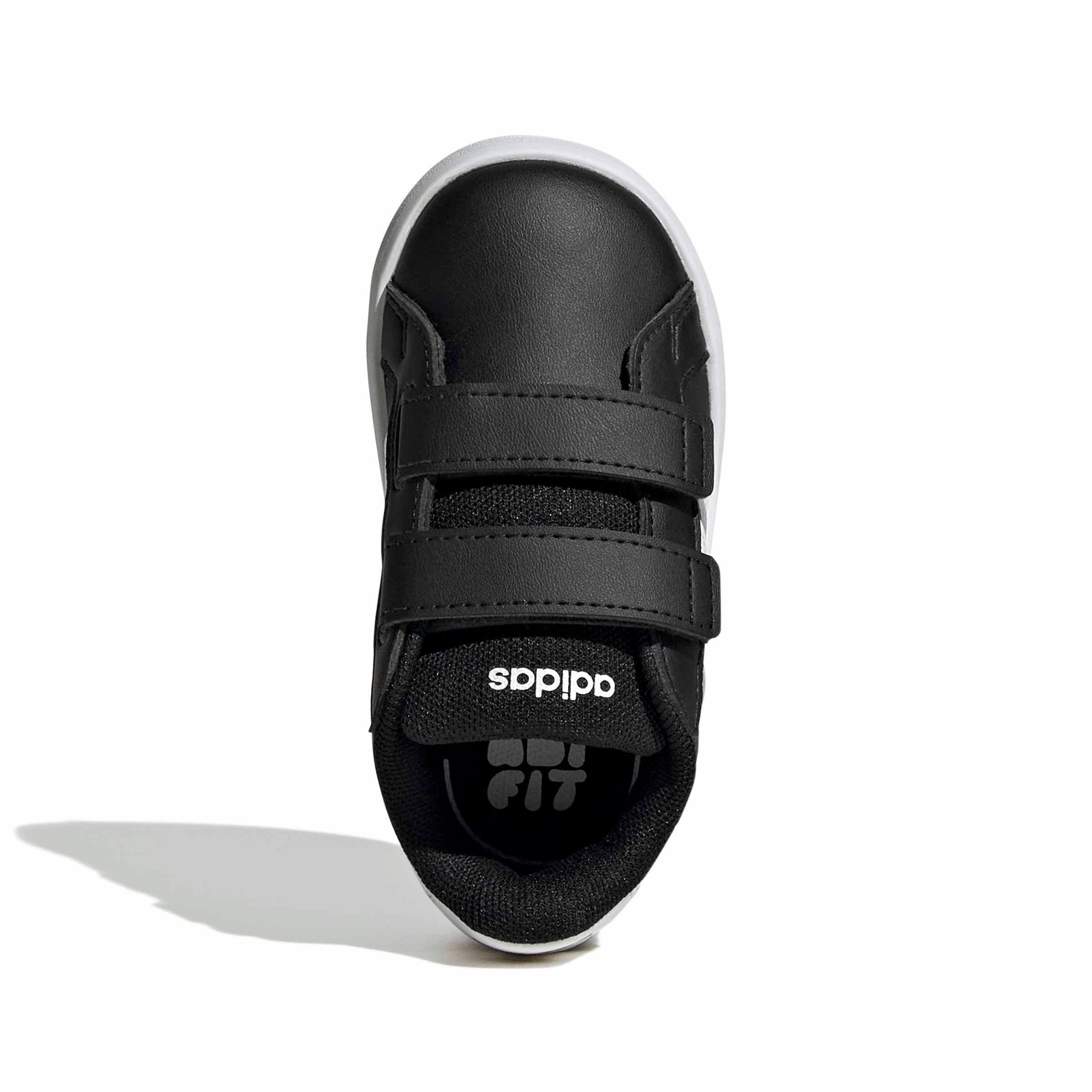 adidas Grand Court 3.0 "Core Black/Ftwr White/Ftwr White" Infant Boys' Shoe - BLACK/WHITE/WHITE