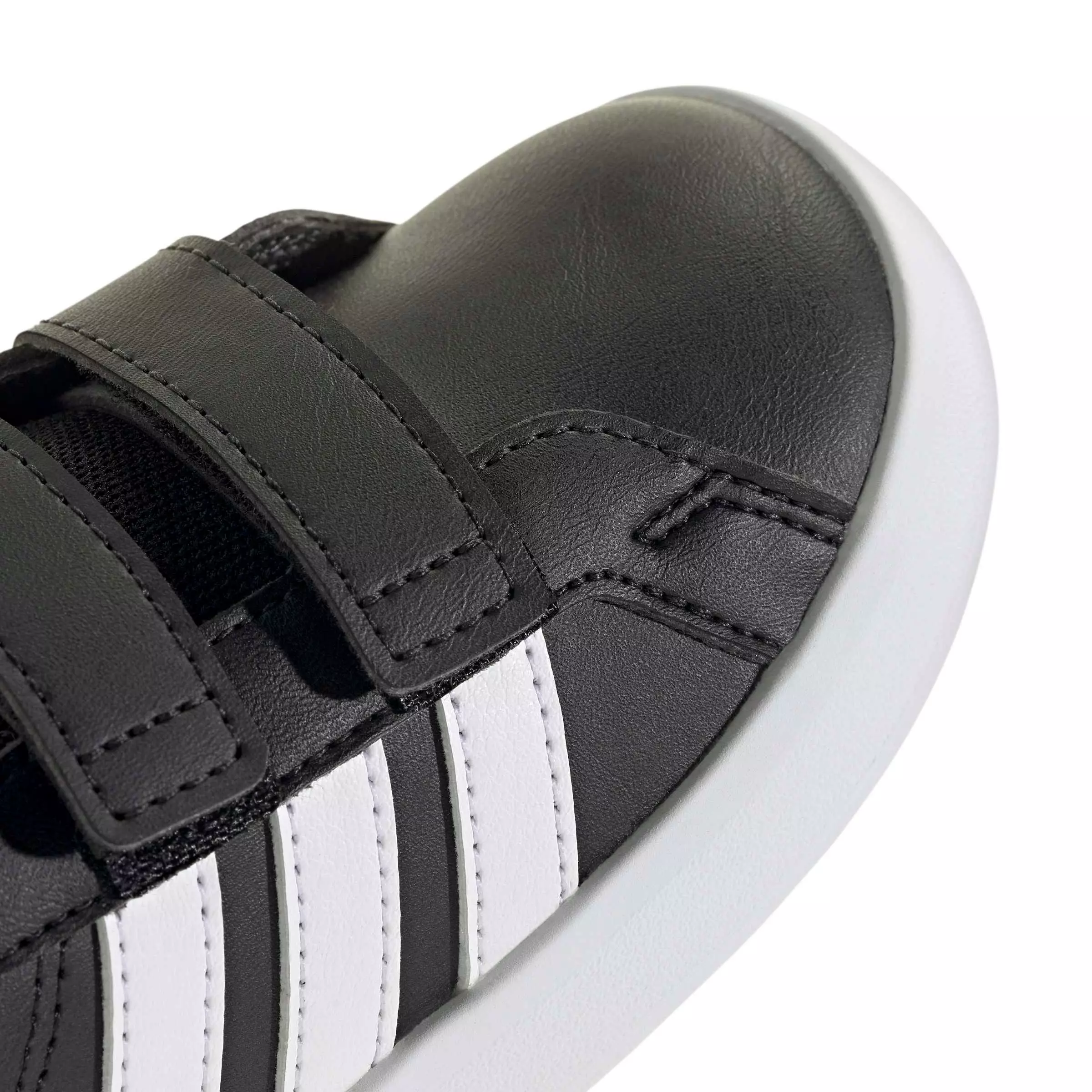 adidas Grand Court 3.0 "Core Black/Ftwr White/Ftwr White" Infant Boys' Shoe - BLACK/WHITE/WHITE