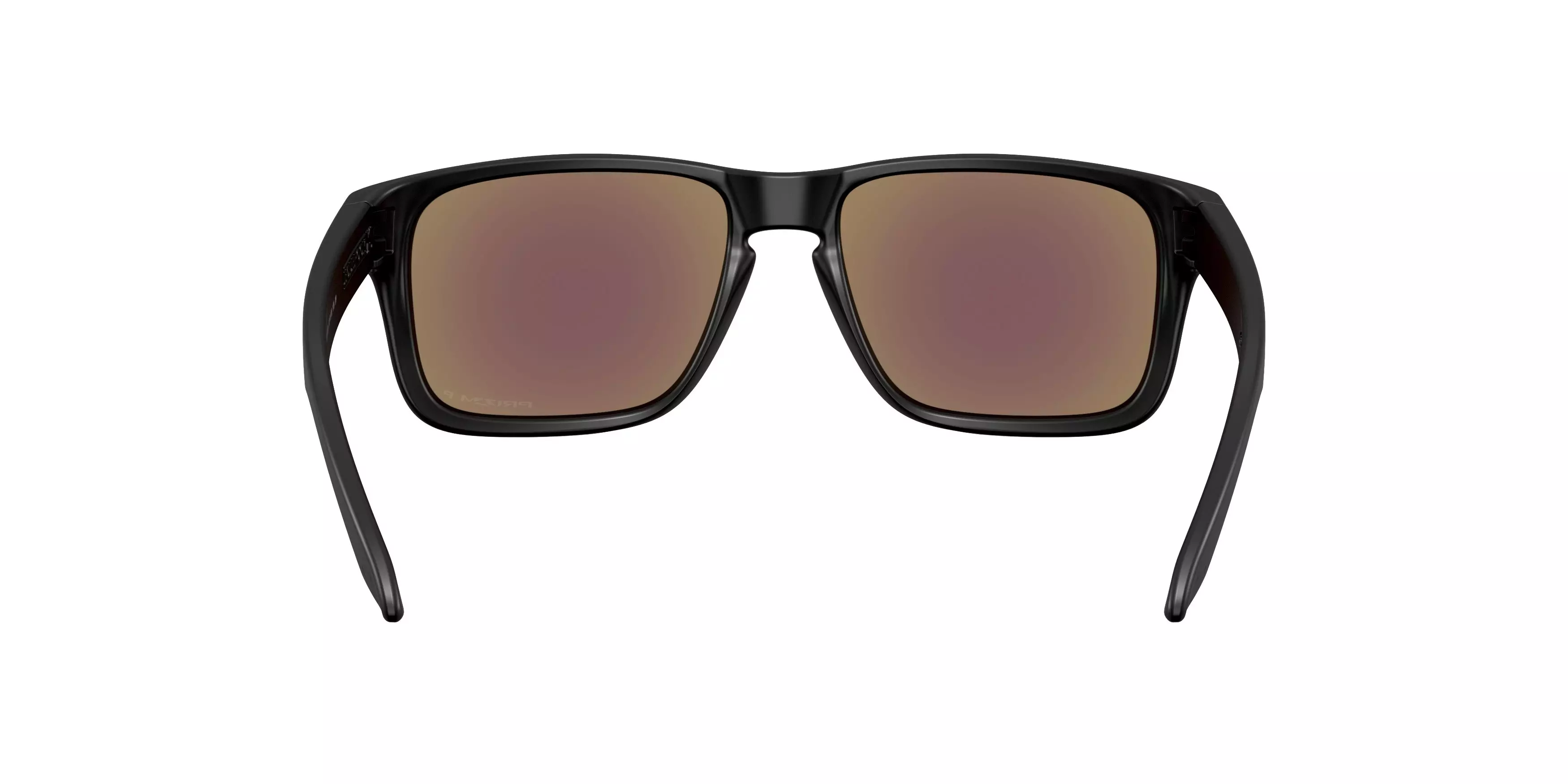 Oakley Holbrook S Prizm Sapphire Polarized Sunglasses - Matte Black - BLACK/BLUE