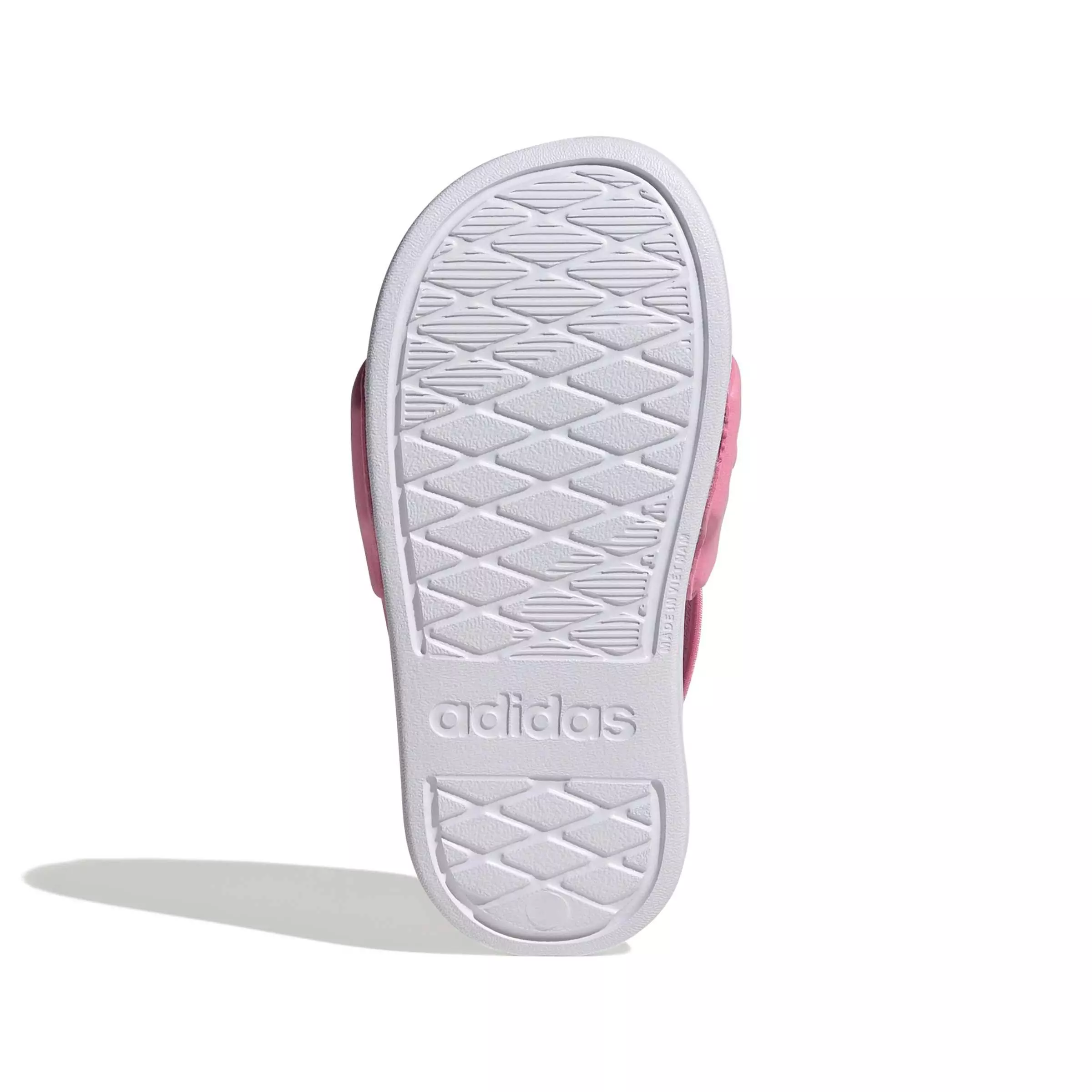 adidas Adilette Estrap 2.0 "Bliss Pink/Ftwr White/Bliss Pink" Preschool Girls' Slide - PINK/WHITE/PINK