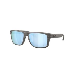 Oakley Holbrook S Prizm Deep Water Polarized Sunglasses - Grey Woodgrain