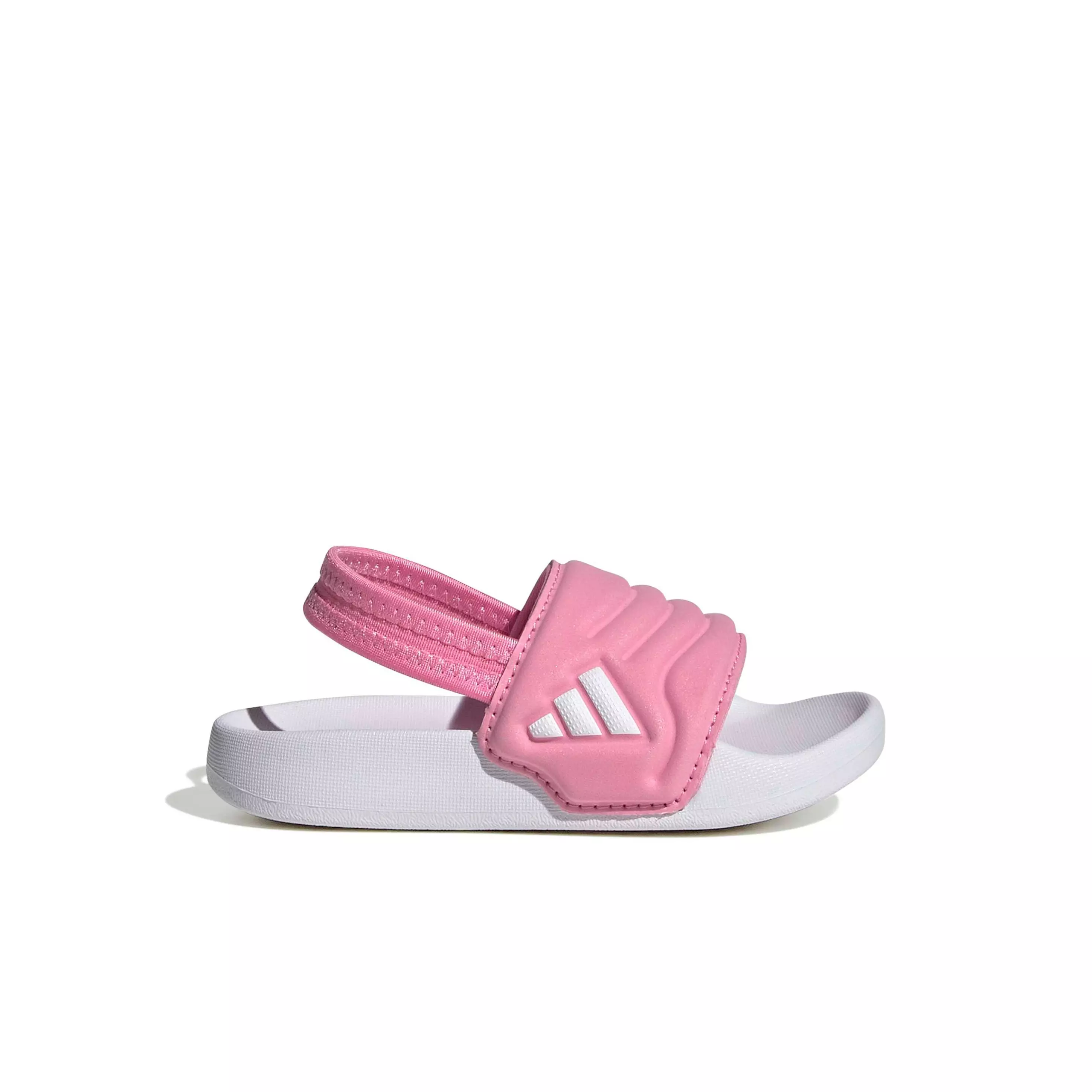 adidas Adilette Estrap 2.0 "Bliss Pink/Ftwr White/Bliss Pink" Infant Girls' Slide - PINK/WHITE/PINK