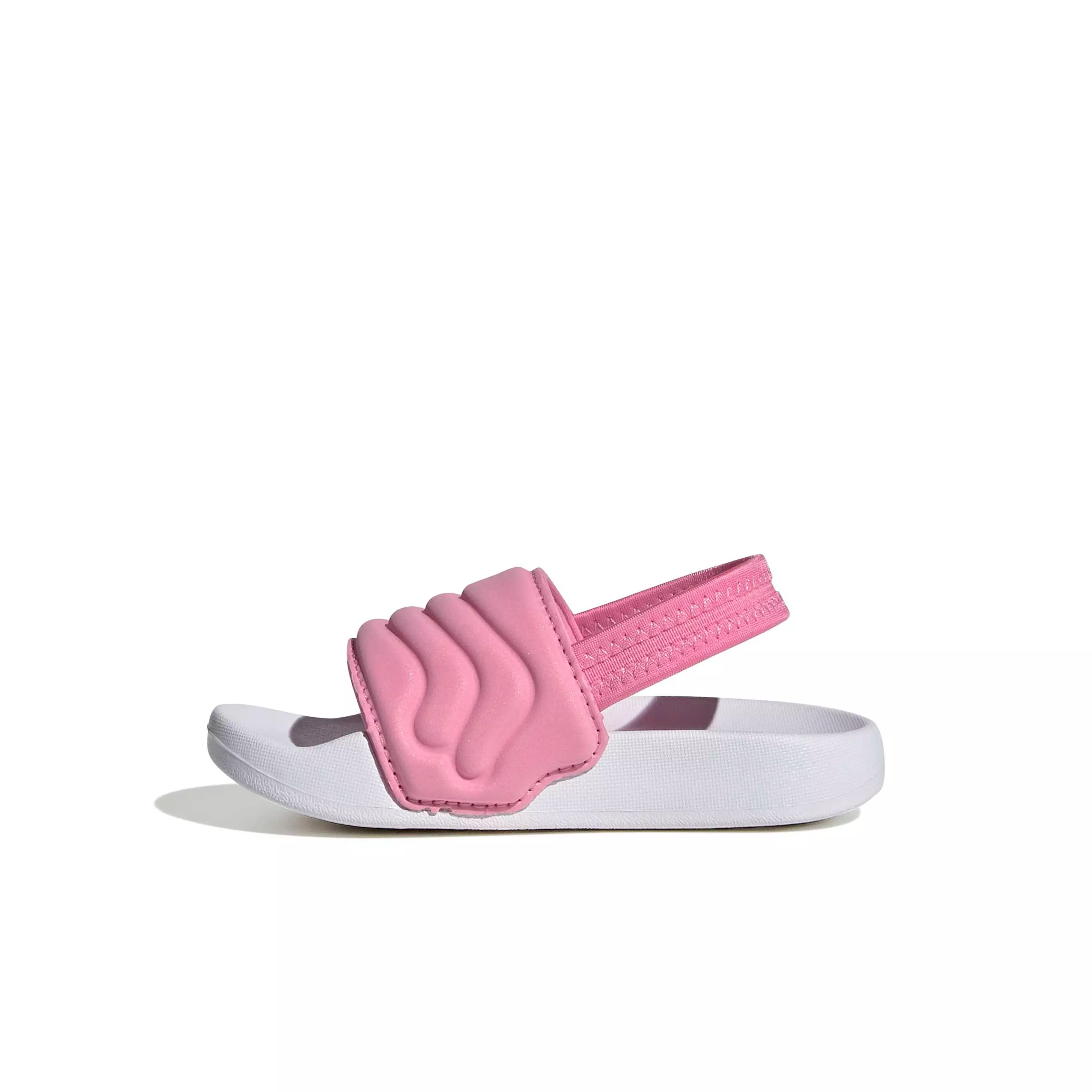 adidas Adilette Estrap 2.0 "Bliss Pink/Ftwr White/Bliss Pink" Infant Girls' Slide - PINK/WHITE/PINK