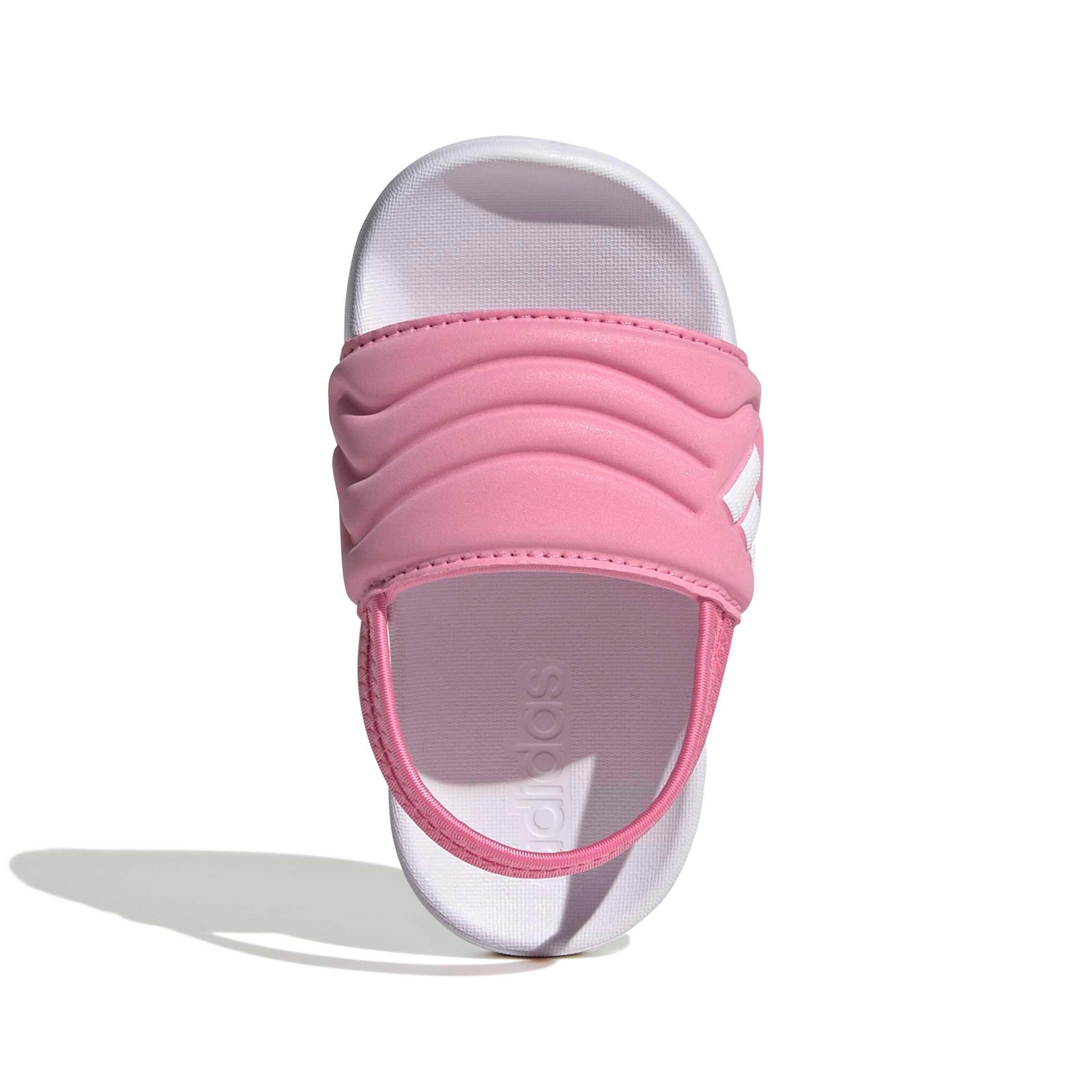 adidas Adilette Estrap 2.0 "Bliss Pink/Ftwr White/Bliss Pink" Infant Girls' Slide - PINK/WHITE/PINK