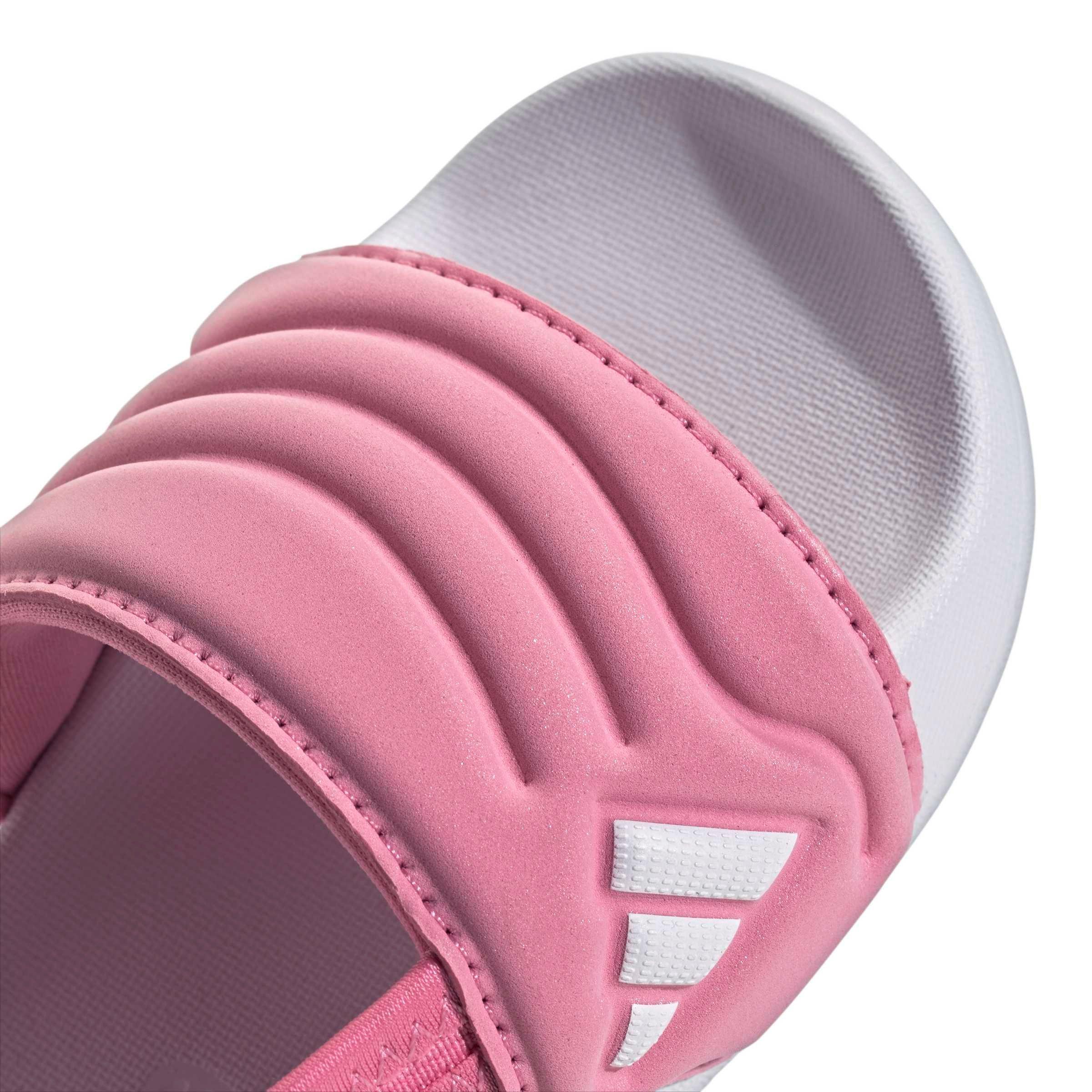 adidas Adilette Estrap 2.0 "Bliss Pink/Ftwr White/Bliss Pink" Infant Girls' Slide - PINK/WHITE/PINK