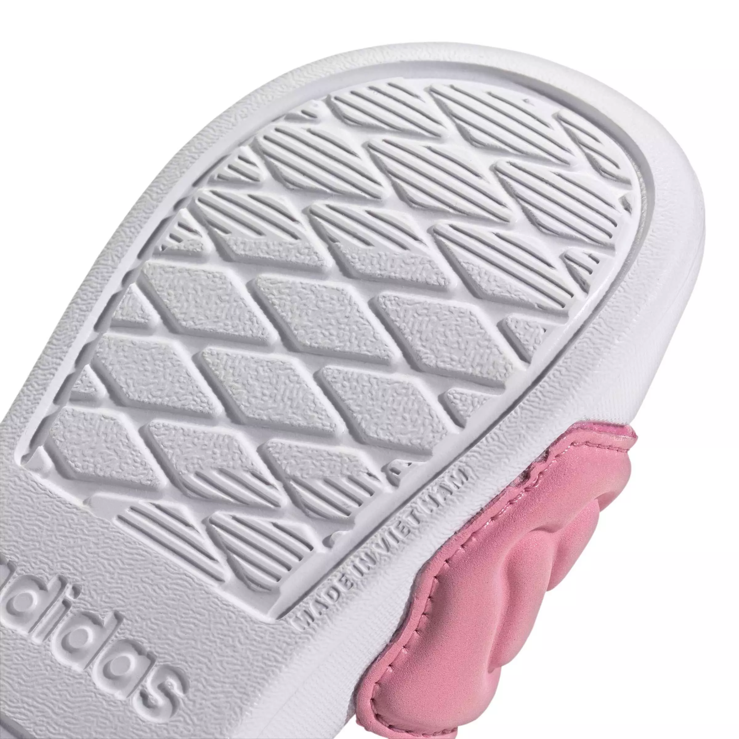 adidas Adilette Estrap 2.0 "Bliss Pink/Ftwr White/Bliss Pink" Infant Girls' Slide - PINK/WHITE/PINK
