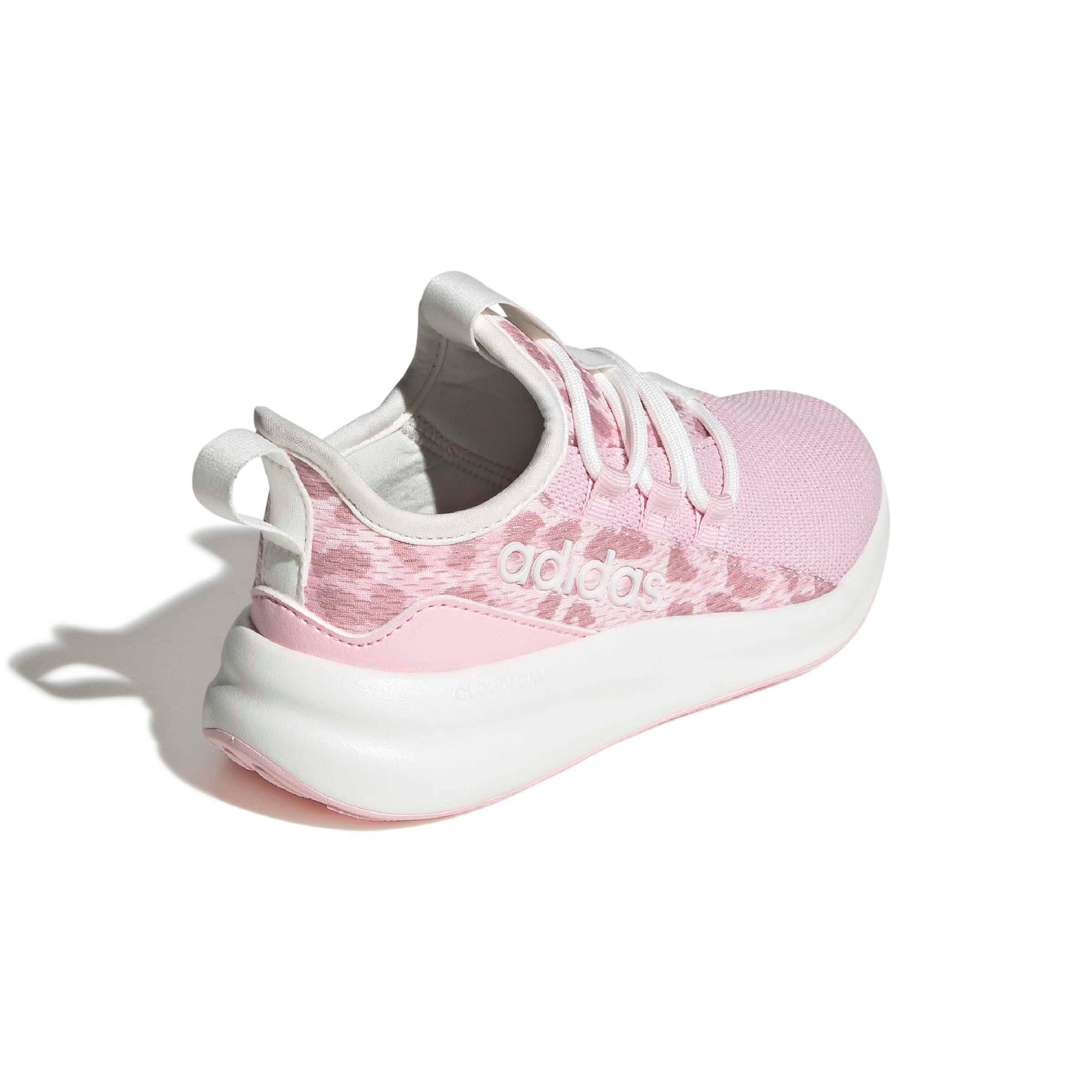 adidas Lite Racer Adapt 8.0 "Core White/Distilled Pink/Clear Pink" Preschool Girls' Shoe - WHITE/PINK/PINK