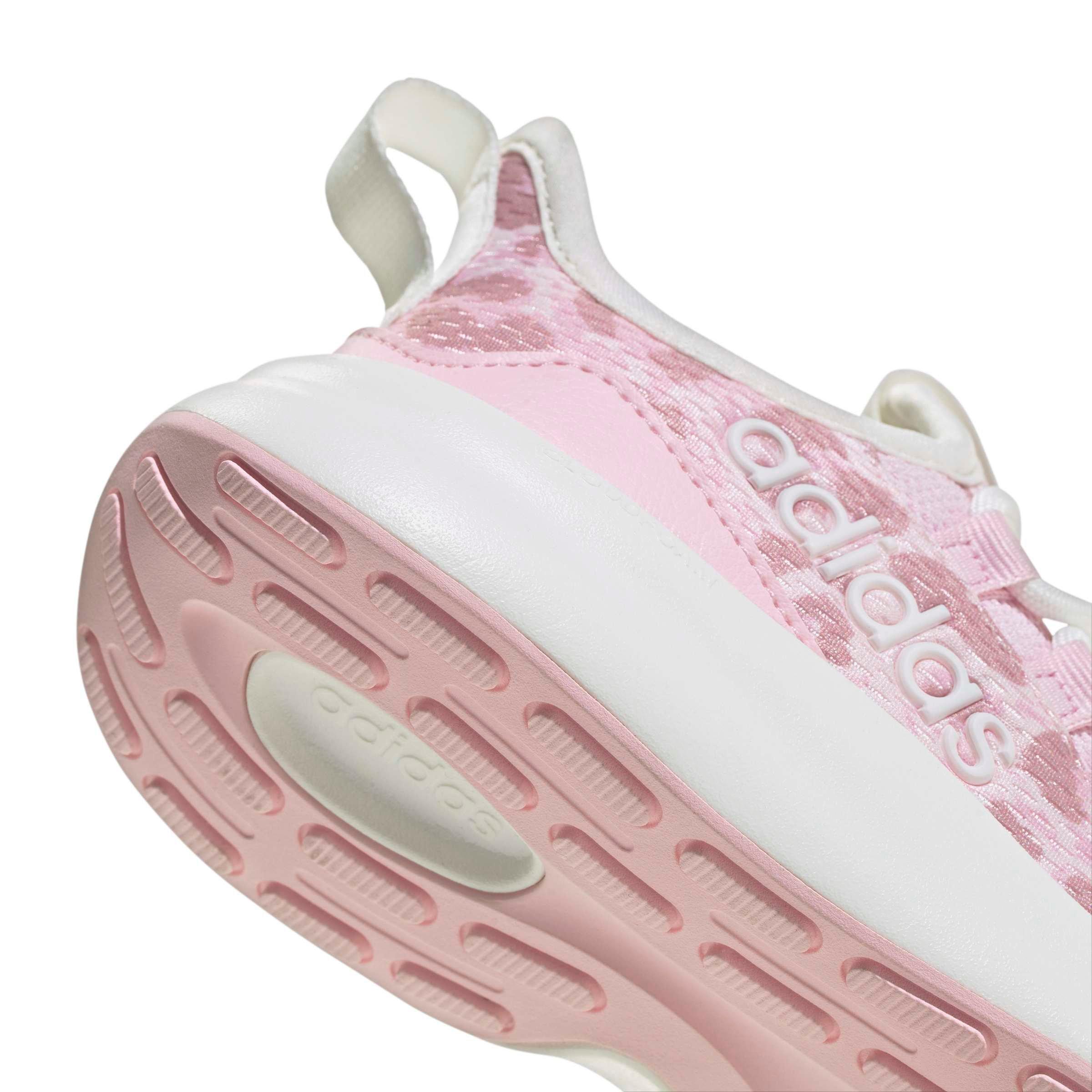 adidas Lite Racer Adapt 8.0 "Core White/Distilled Pink/Clear Pink" Preschool Girls' Shoe - WHITE/PINK/PINK