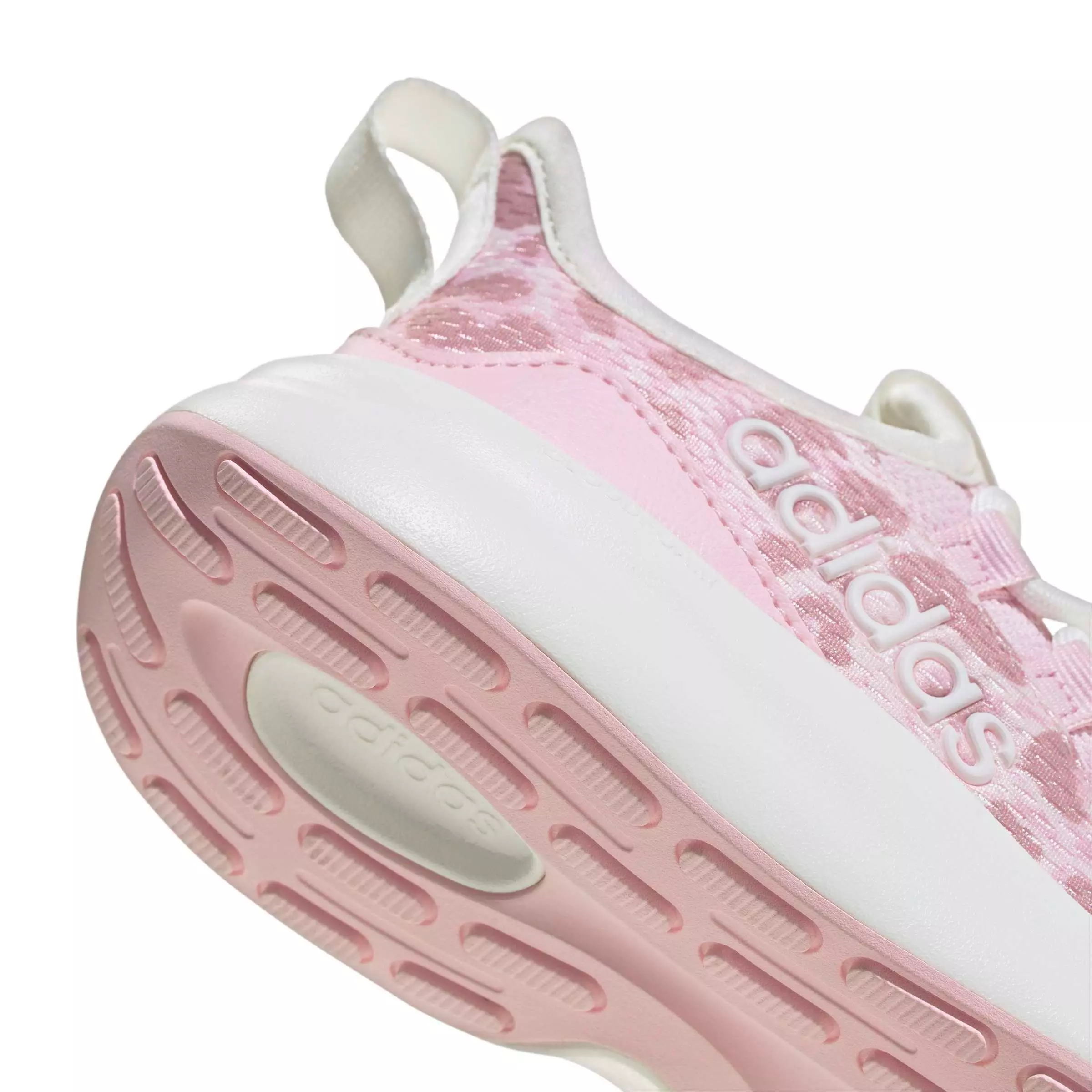 adidas Lite Racer Adapt 8.0 "Core White/Distilled Pink/Clear Pink" Preschool Girls' Shoe - WHITE/PINK/PINK