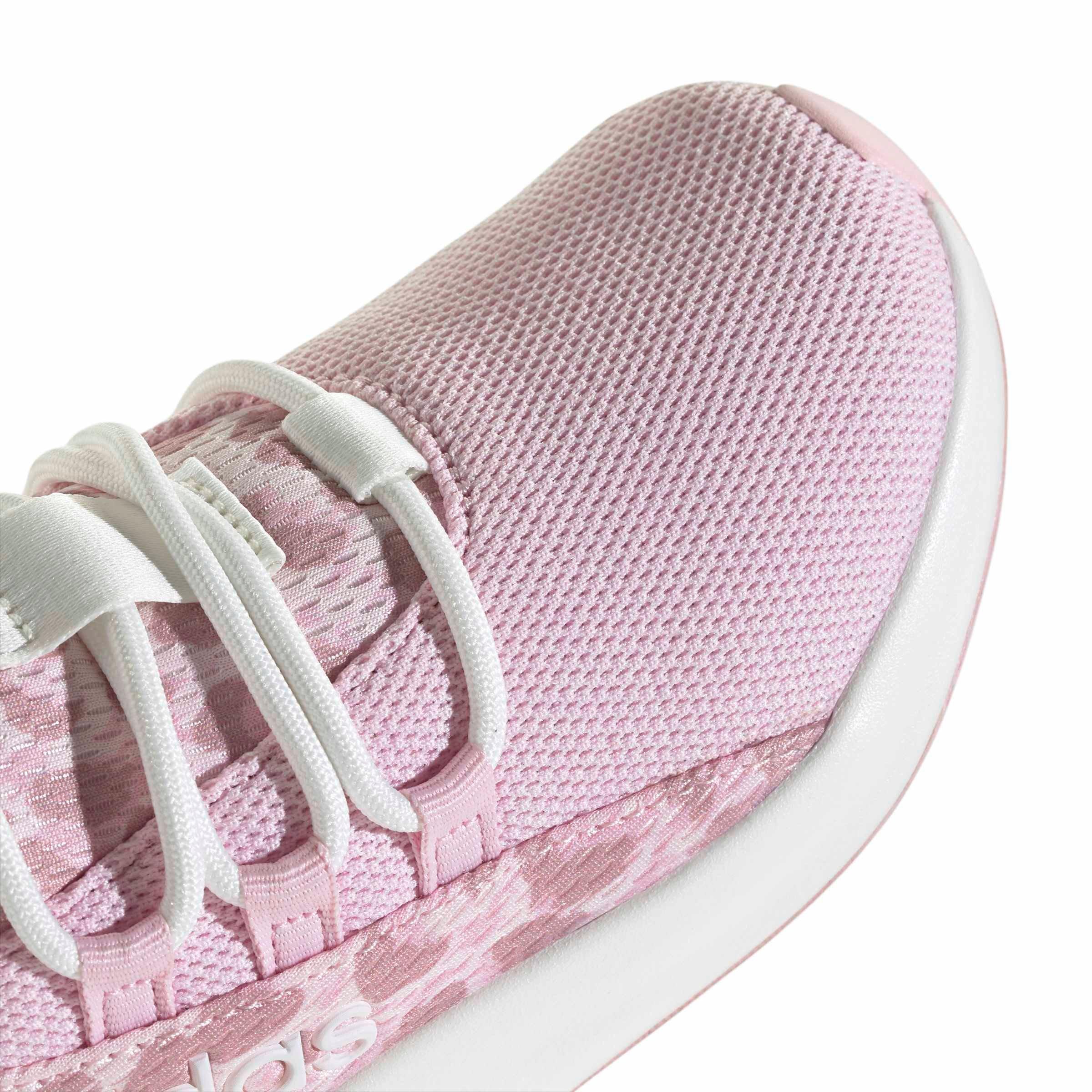 adidas Lite Racer Adapt 8.0 "Core White/Distilled Pink/Clear Pink" Preschool Girls' Shoe - WHITE/PINK/PINK