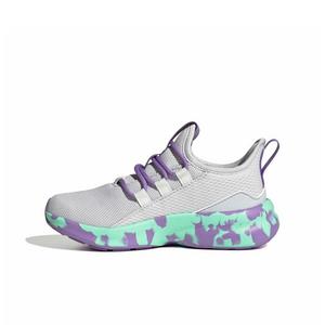 adidas Lite Racer Adapt 8.0 "Dash Grey/Violet Fusion/Pulse Mint" Preschool Girls' Shoe - GREY/VIOLET/MINT