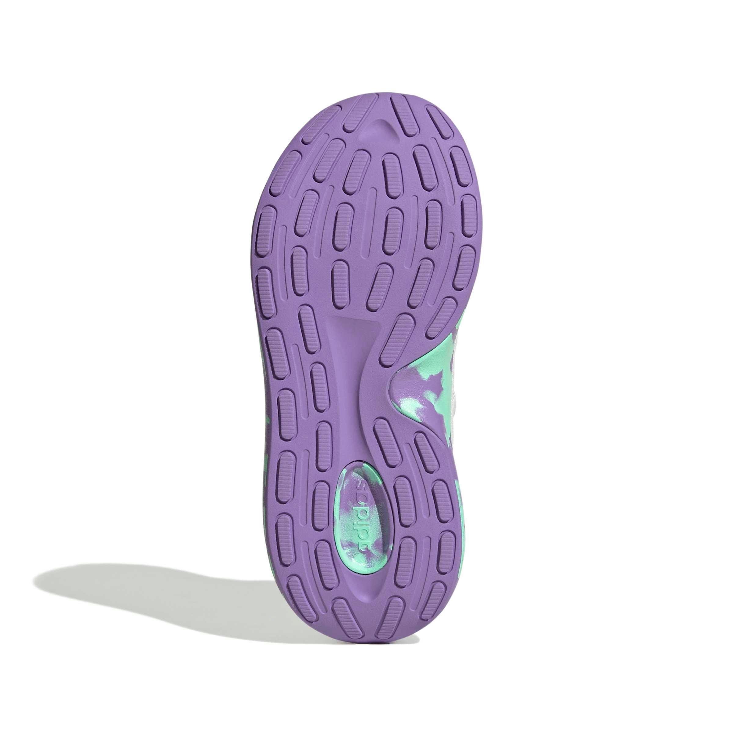 adidas Lite Racer Adapt 8.0 "Dash Grey/Violet Fusion/Pulse Mint" Preschool Girls' Shoe - GREY/VIOLET/MINT