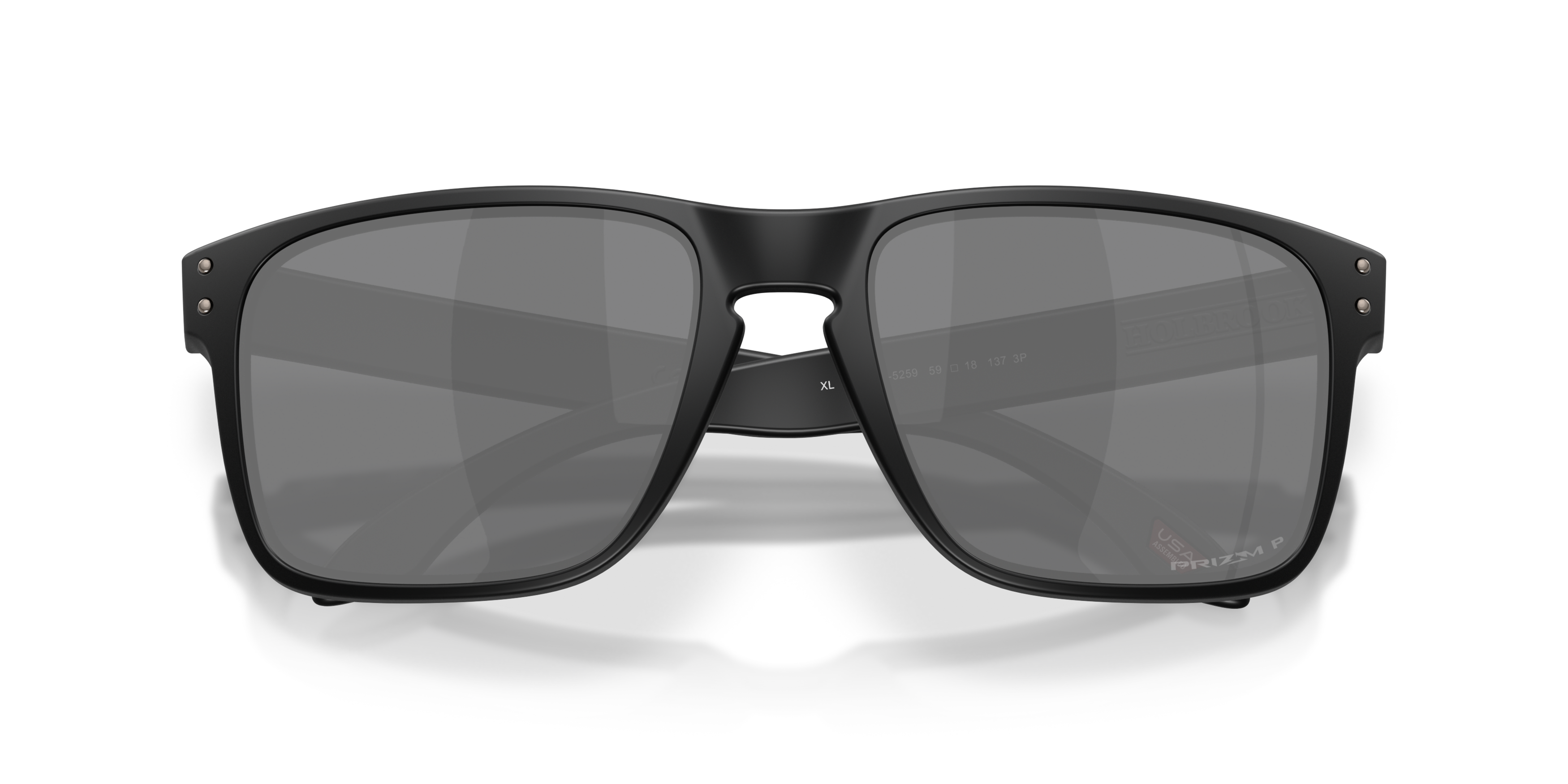 Oakley Holbrook Sunglasses - Matte Black - BLACK Thumbnail View 6