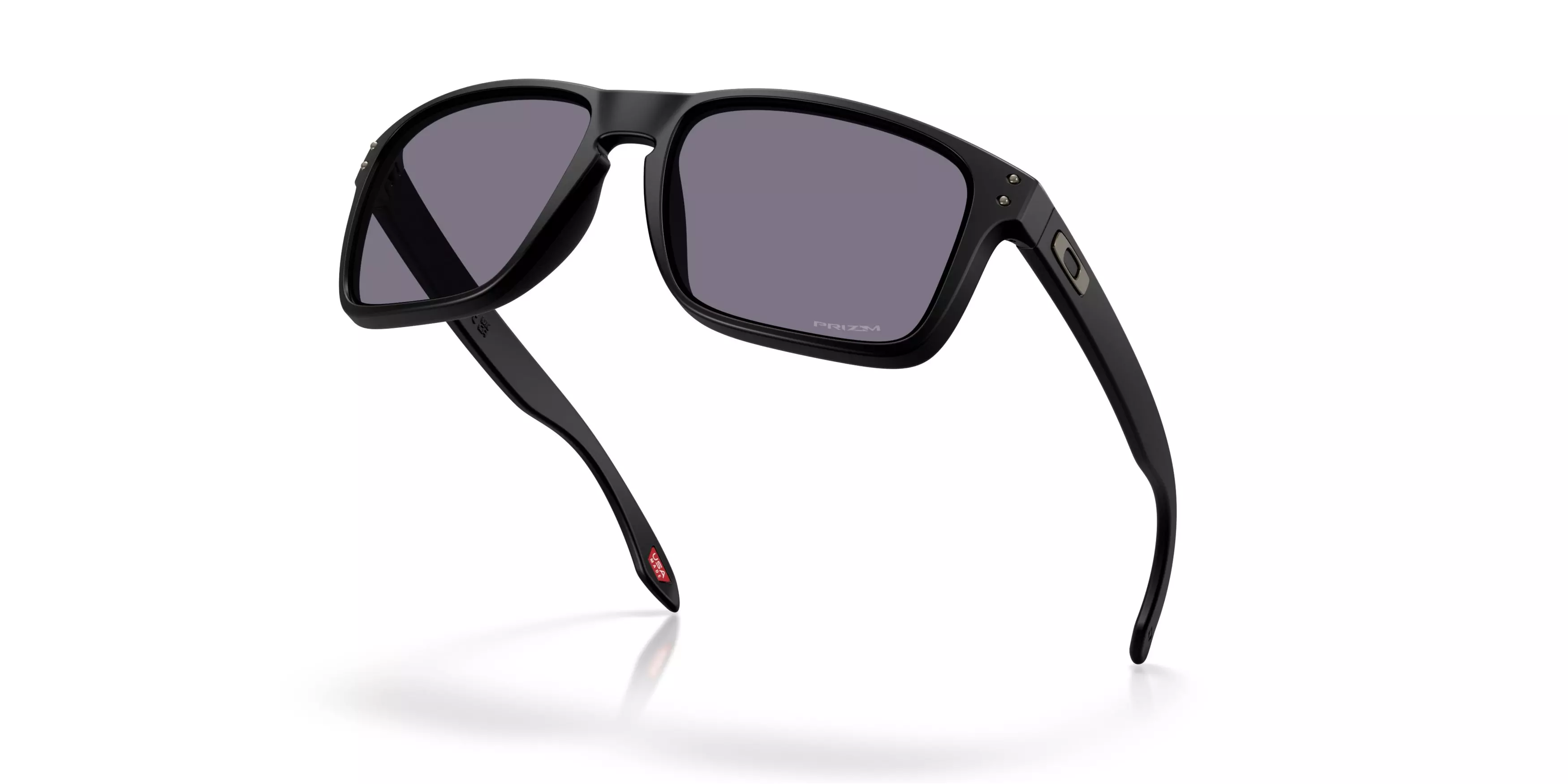 Oakley Holbrook XXL Prizm Grey Sunglasses - Matte Black - BLACK/GREY