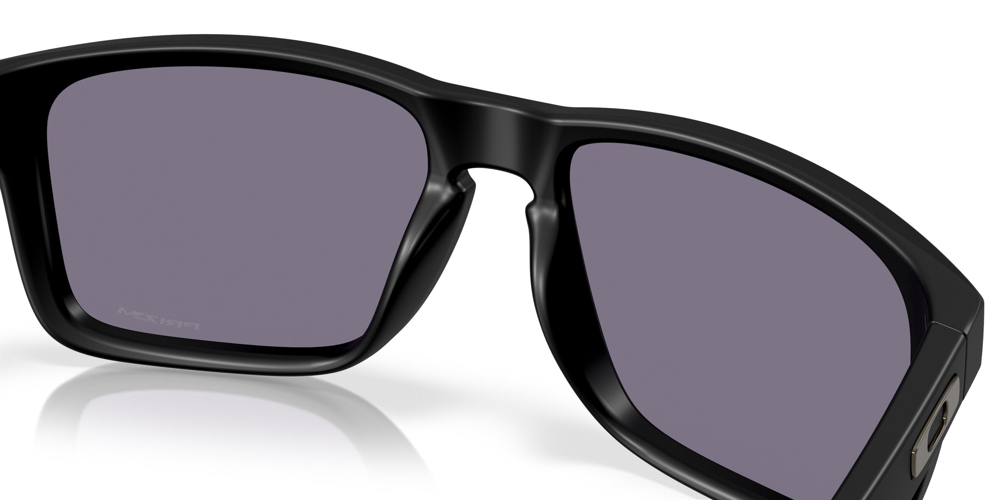 Oakley Holbrook XXL Prizm Grey Sunglasses - Matte Black - BLACK/GREY Thumbnail View 6