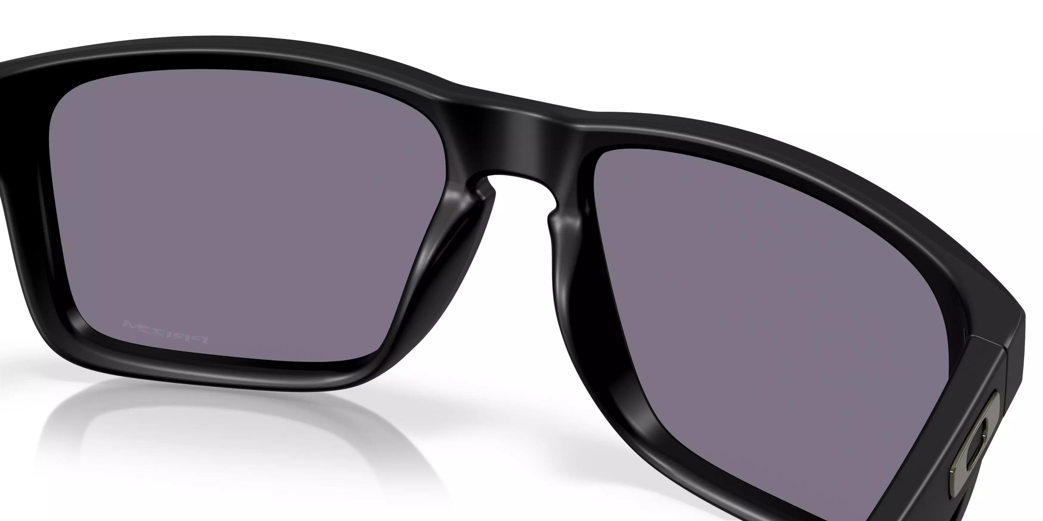 Oakley Holbrook XXL Prizm Grey Sunglasses - Matte Black - BLACK/GREY