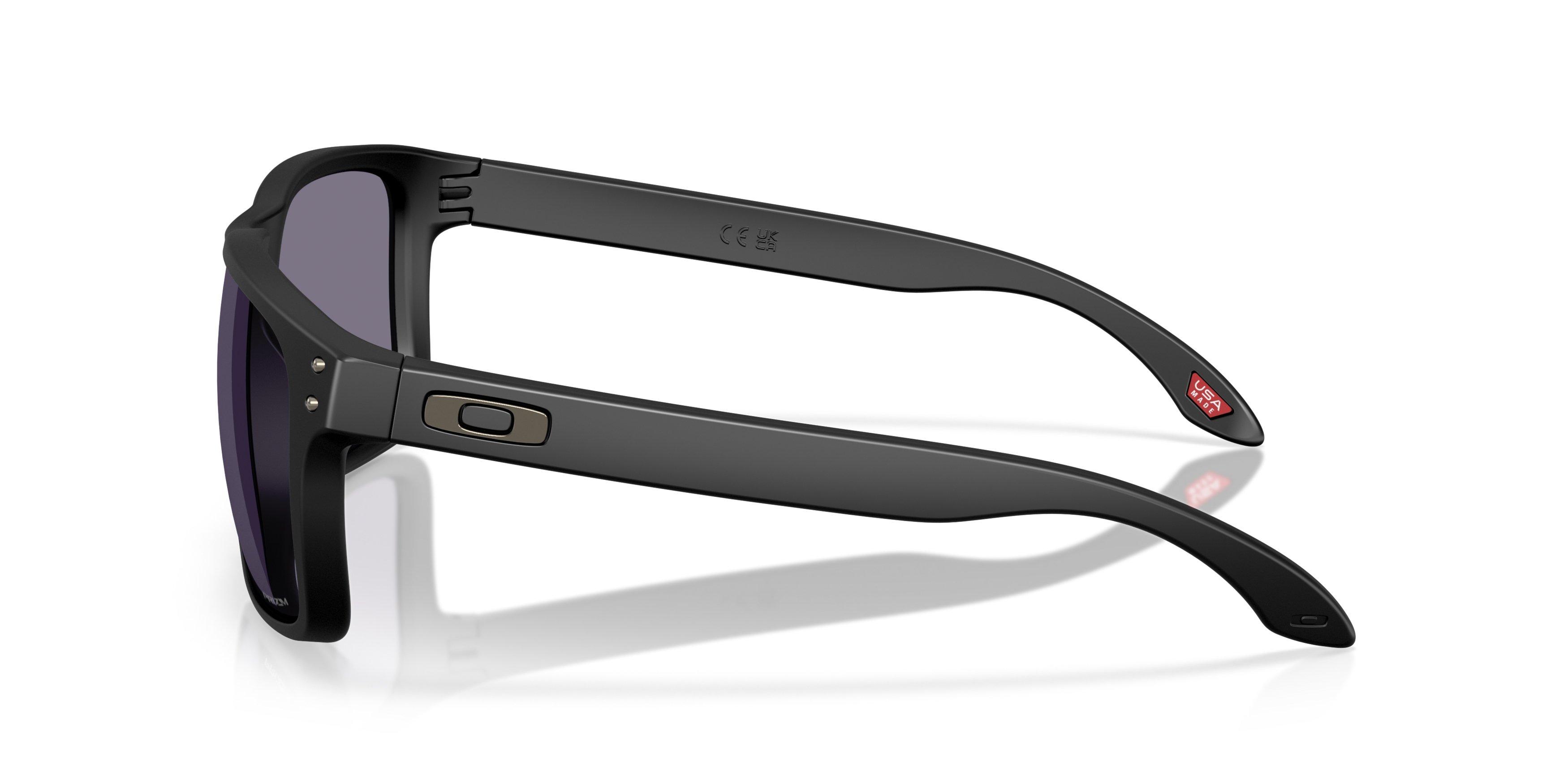 Oakley Holbrook XXL Prizm Grey Sunglasses - Matte Black - BLACK/GREY Thumbnail View 8