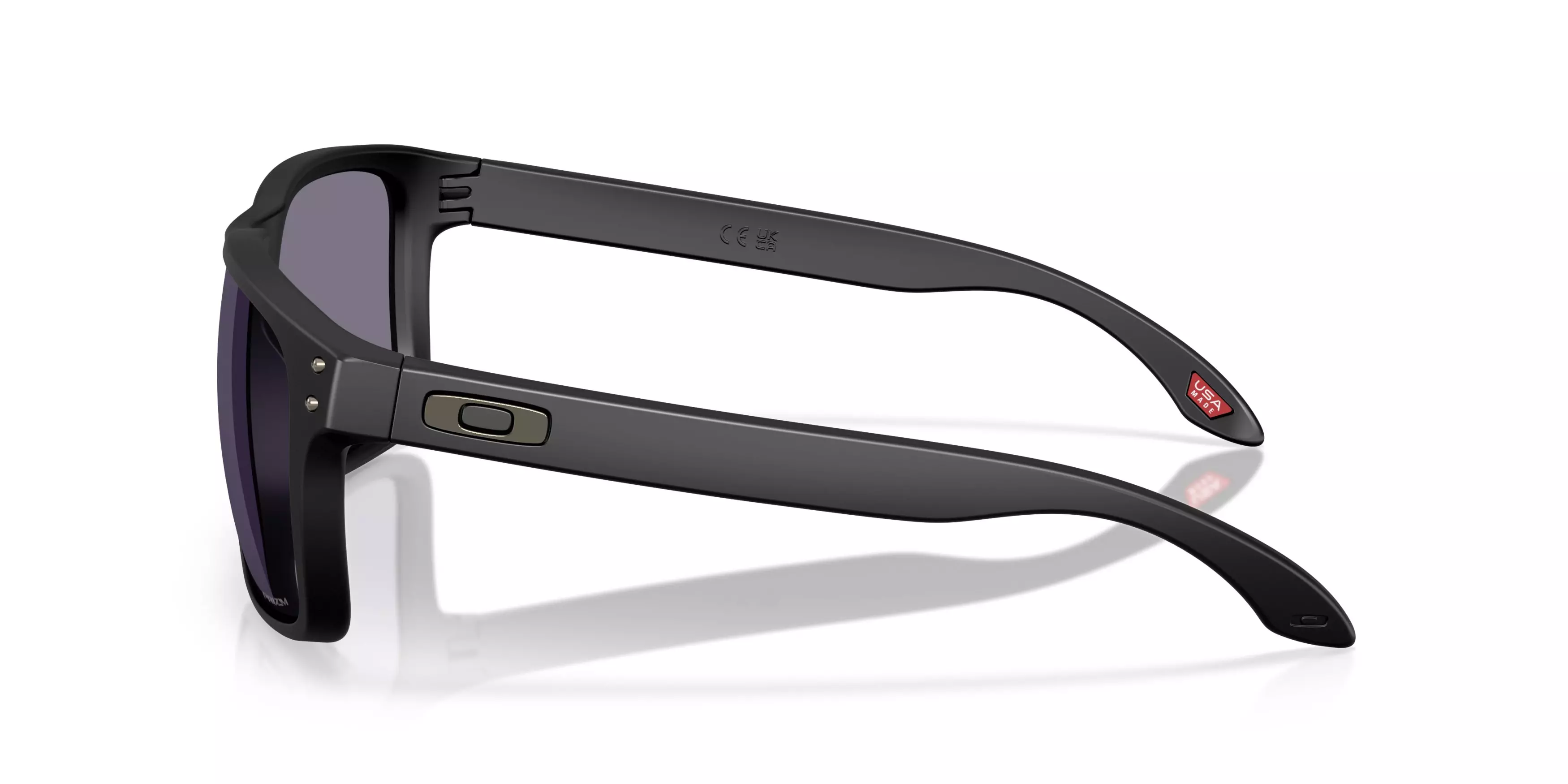 Oakley Holbrook XXL Prizm Grey Sunglasses - Matte Black - BLACK/GREY