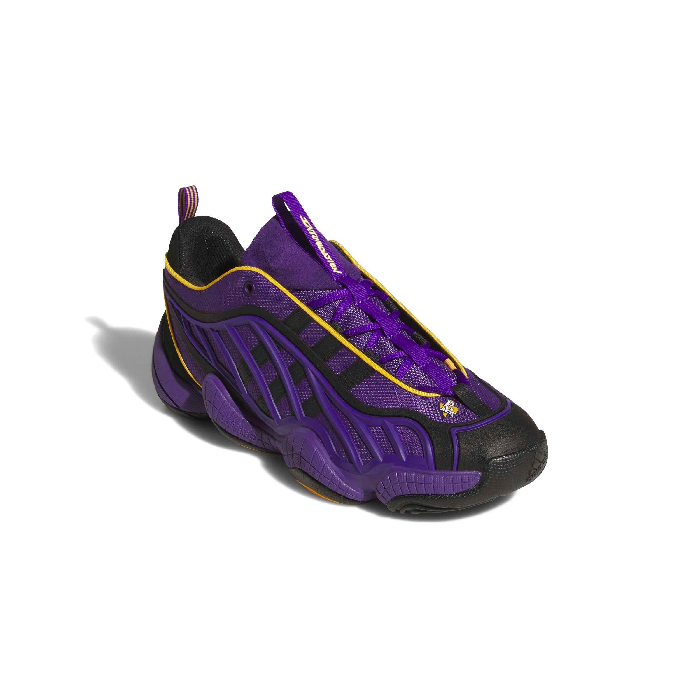 adidas Originals Intimidation "Regal Purple/Team Colleg Gold/Core Black" Men's Shoe - PURPLE/GOLD/BLACK Thumbnail View 3