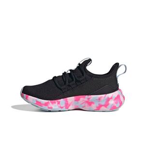 adidas Lite Racer Adapt 8.0 "Core Black/Crystal Sky/Shock Pink" Preschool Boys' Shoe - BLACK/SKY/PINK