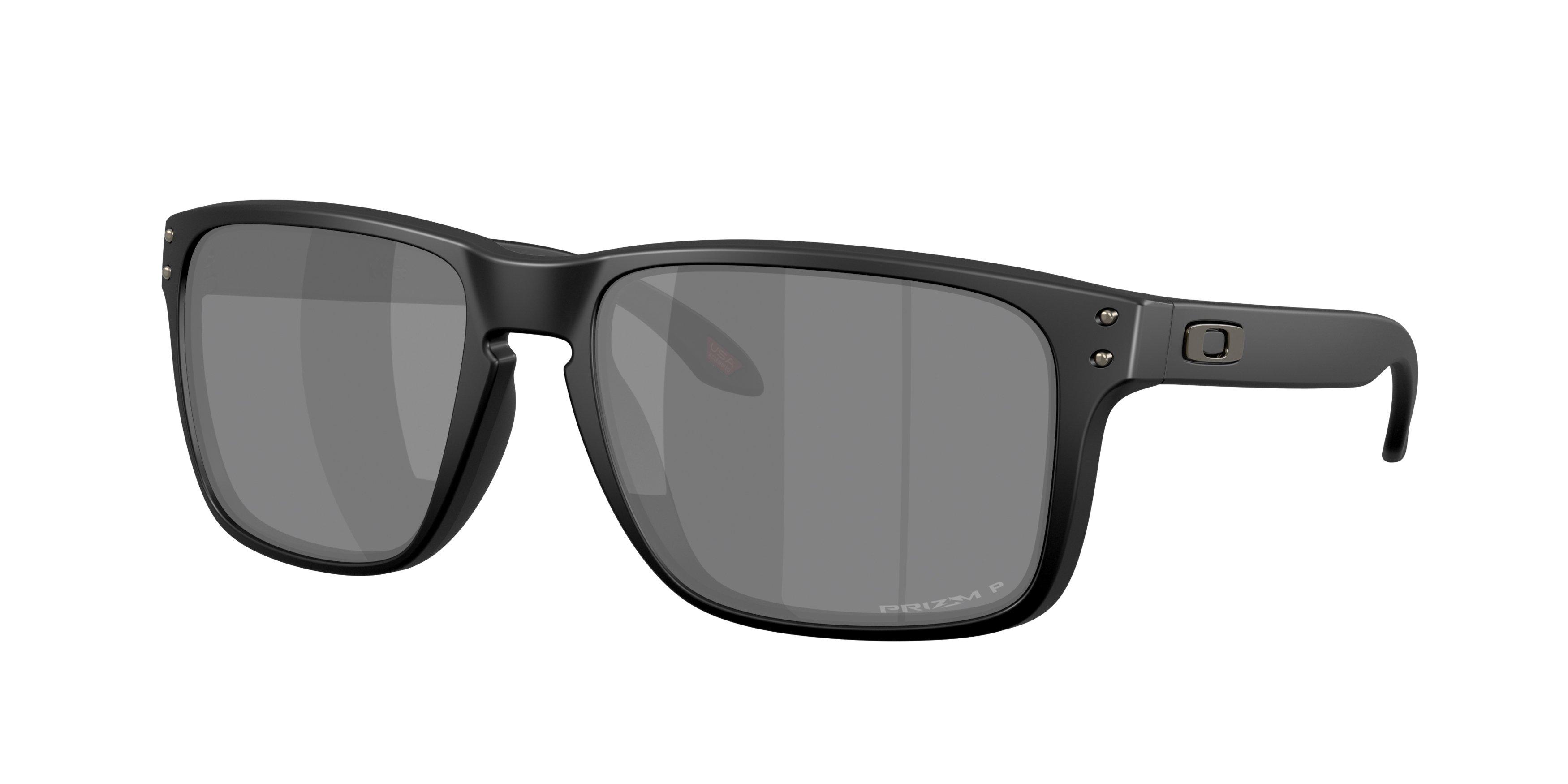 Oakley Holbrook XXL Prizm Black Polarized Sunglasses - Matte Black - BLACK Thumbnail View 1