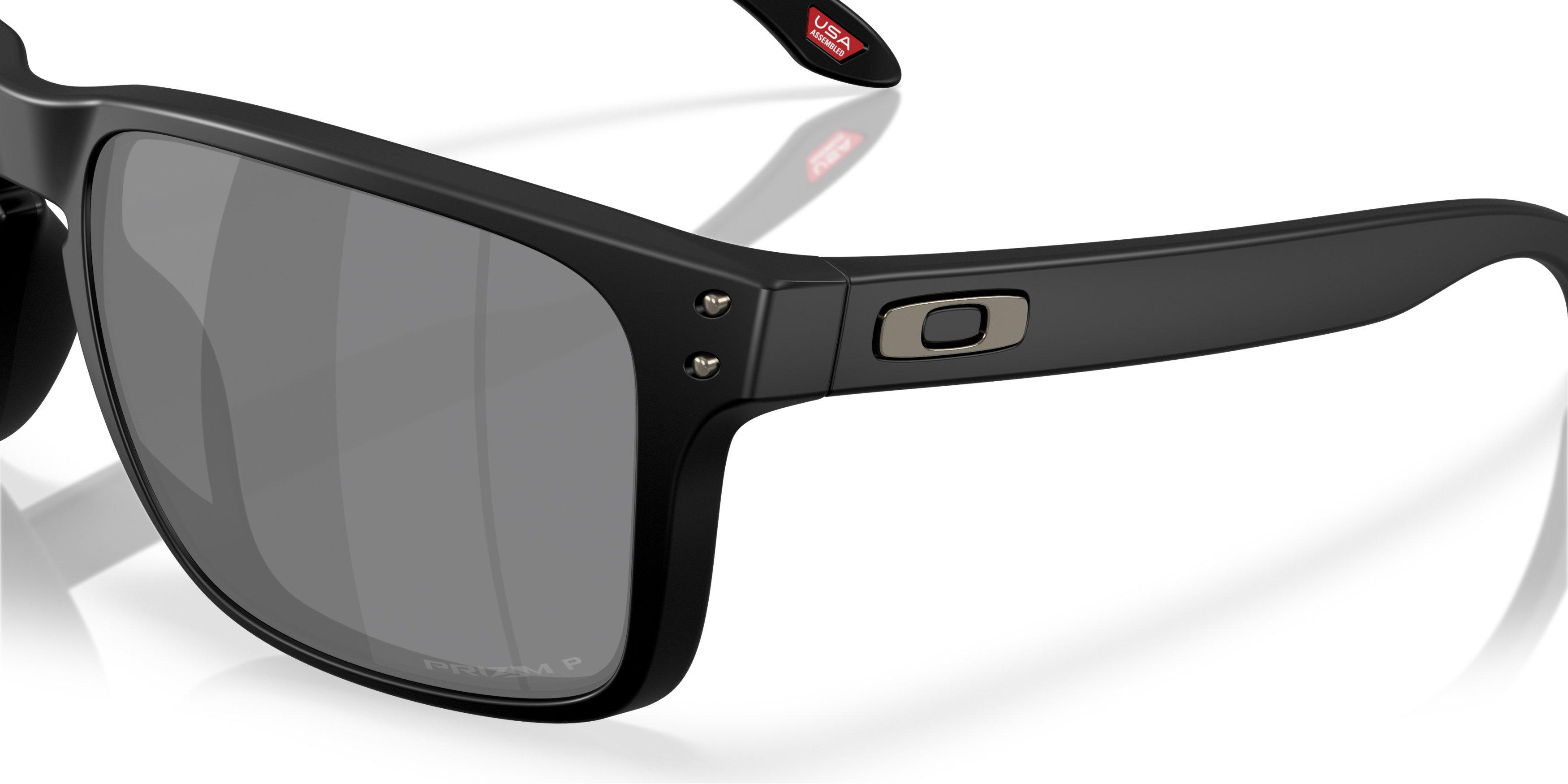 Oakley Holbrook XXL Prizm Black Polarized Sunglasses - Matte Black - BLACK Thumbnail View 5