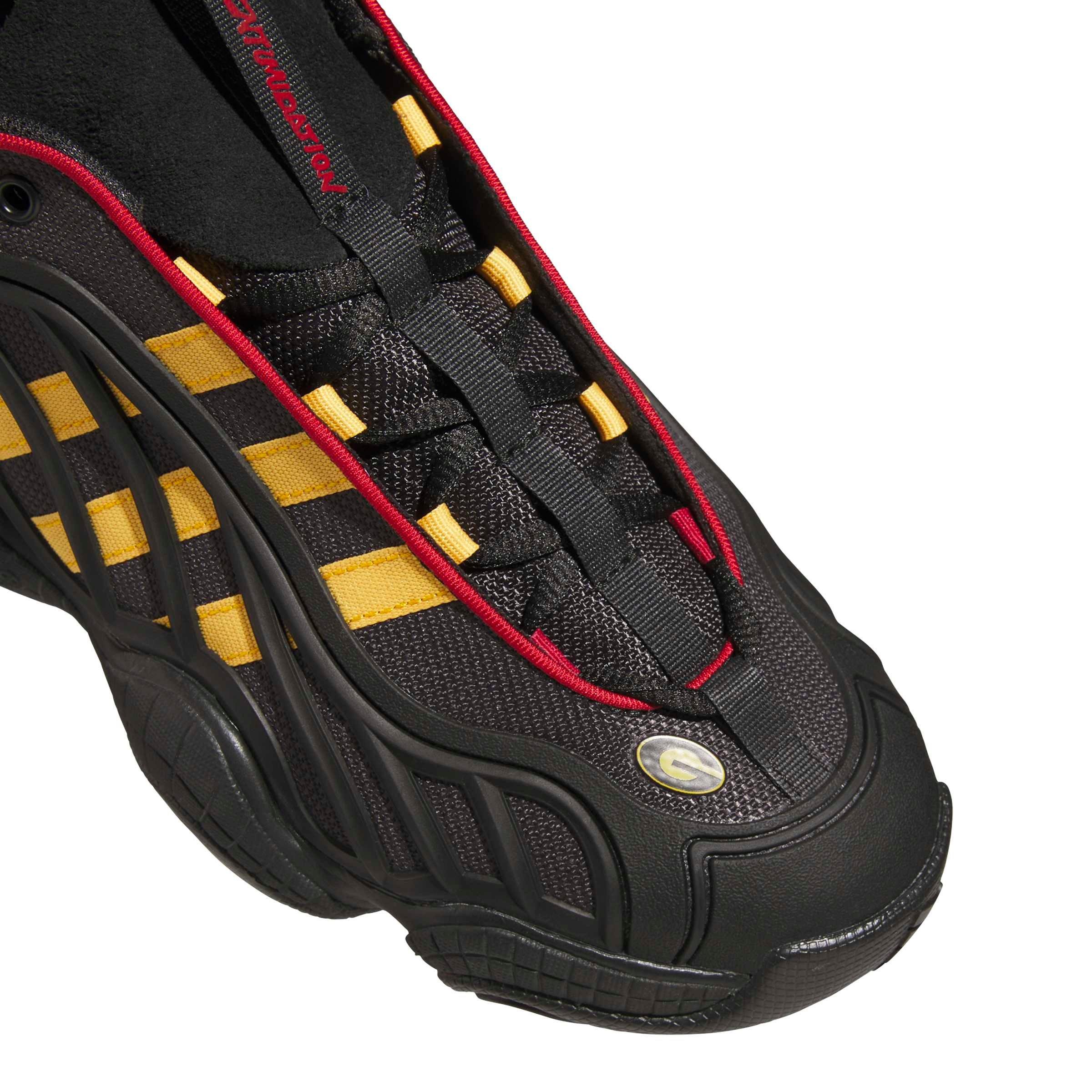 adidas Originals Intimidation "Core Black/Team Colleg Gold/Team Power Red" Men's Shoe - BLACK/GOLD/RED Thumbnail View 7