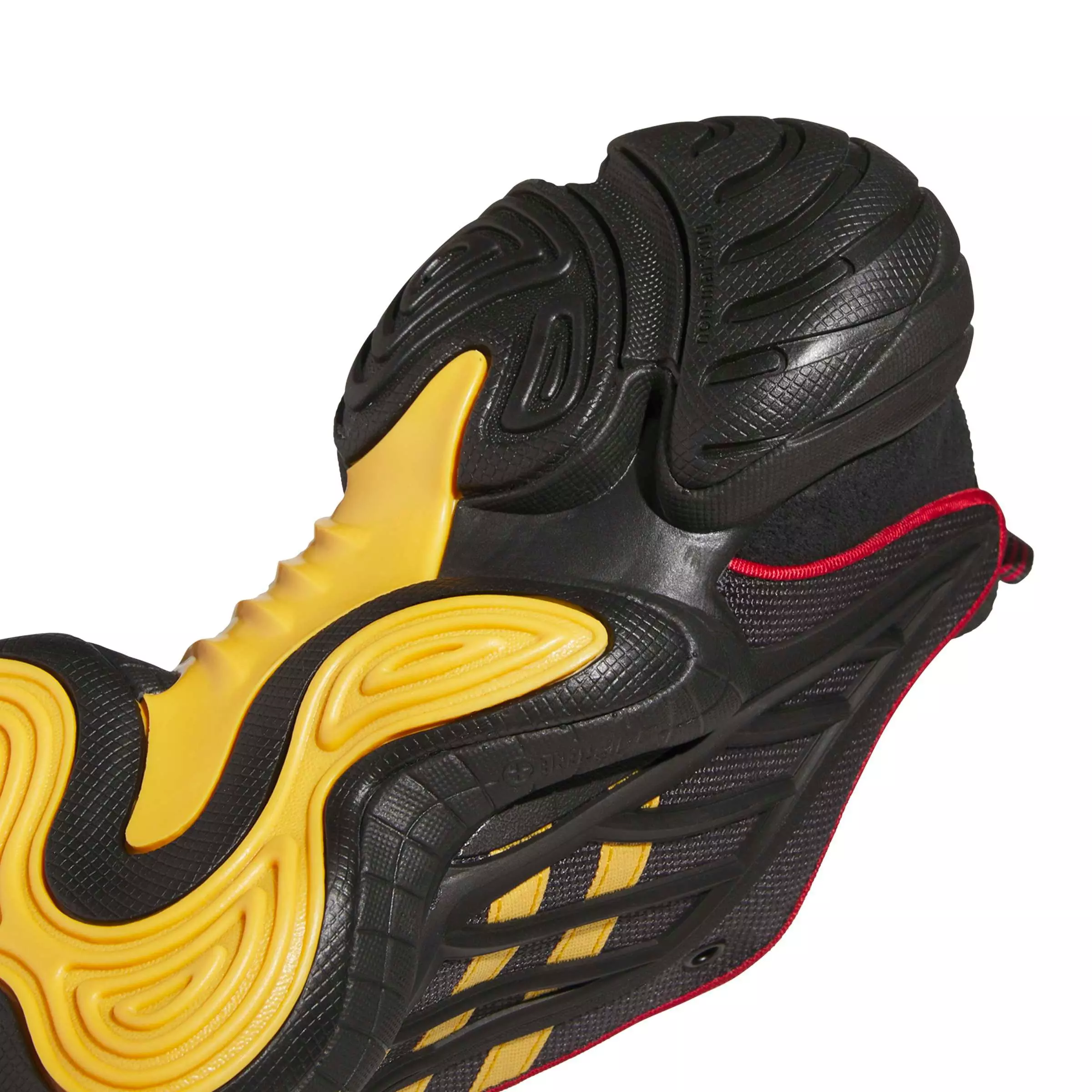 adidas Originals Intimidation "Core Black/Team Colleg Gold/Team Power Red" Men's Shoe - BLACK/GOLD/RED