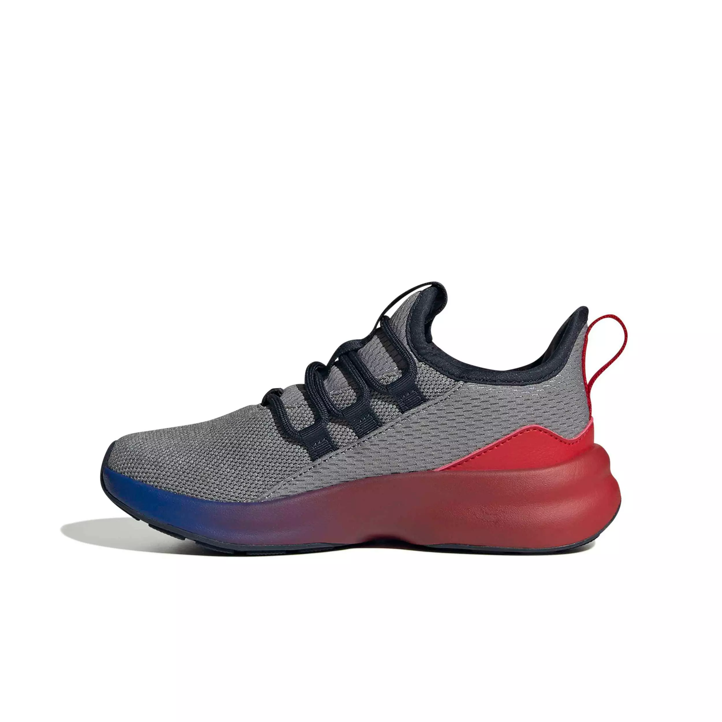 adidas Lite Racer Adapt 8.0 "Grey Three/Better Scarlet/Team Royal Blue" Preschool Boys' Shoe - GREY/SCARLET/ROYAL