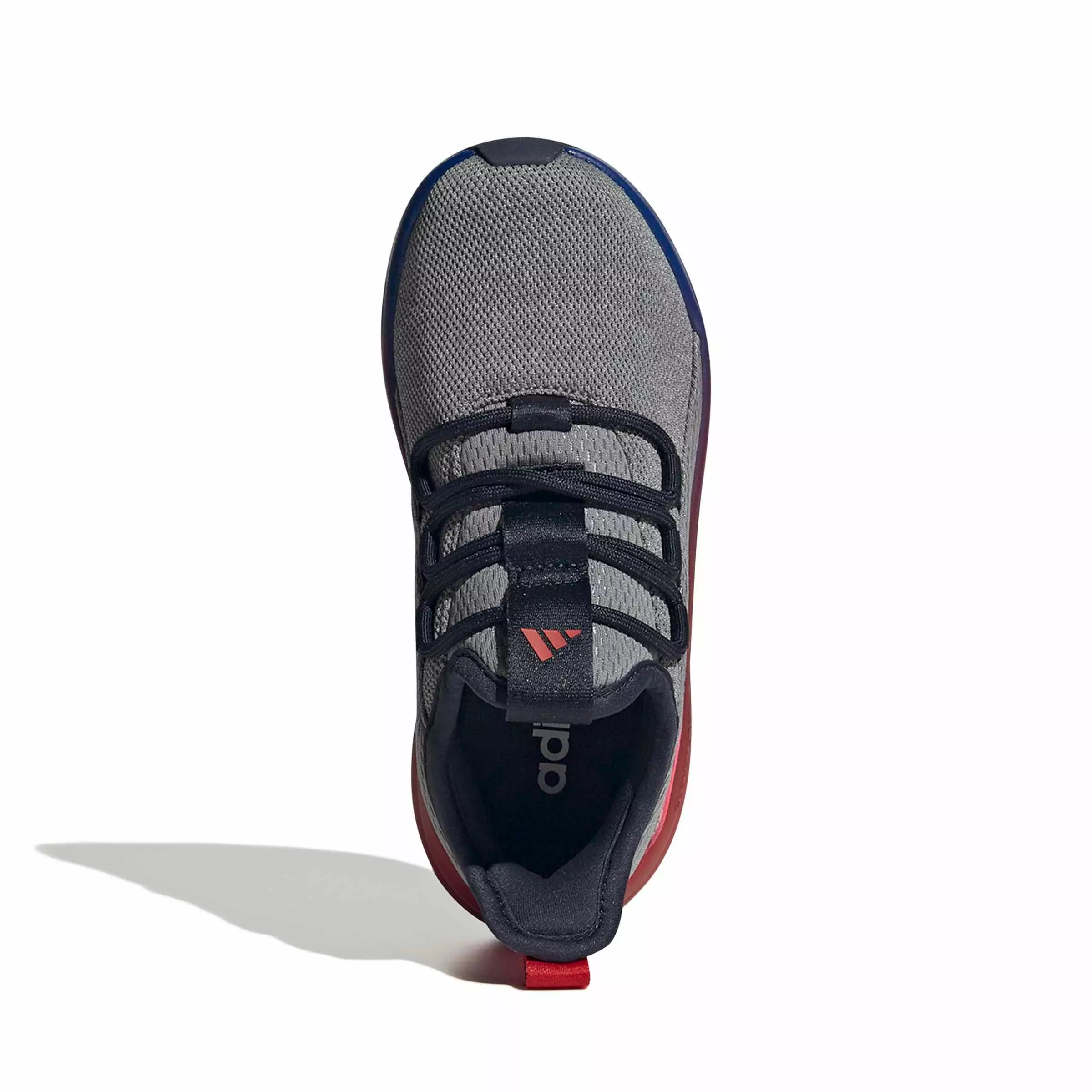 adidas Lite Racer Adapt 8.0 "Grey Three/Better Scarlet/Team Royal Blue" Preschool Boys' Shoe - GREY/SCARLET/ROYAL
