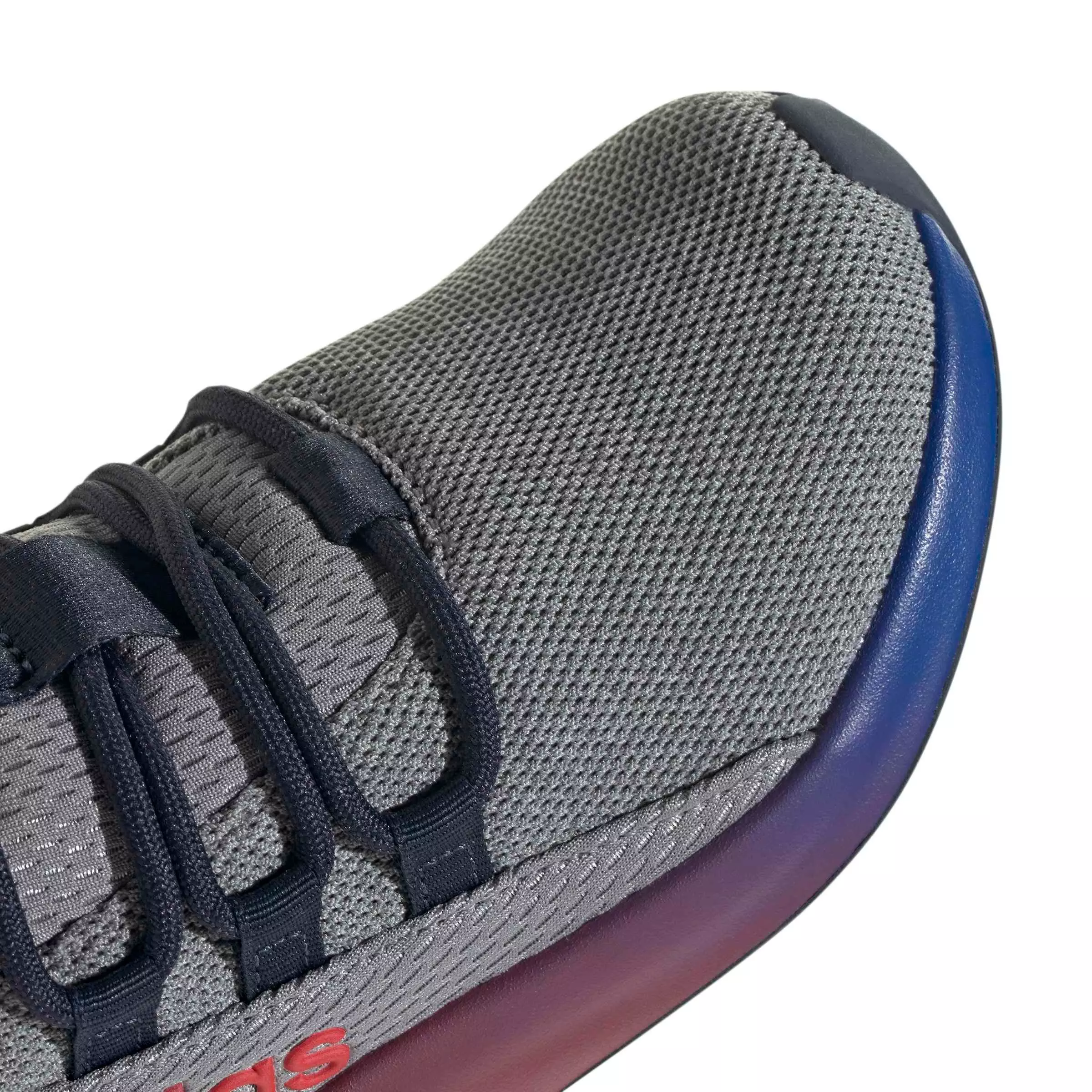 adidas Lite Racer Adapt 8.0 "Grey Three/Better Scarlet/Team Royal Blue" Preschool Boys' Shoe - GREY/SCARLET/ROYAL