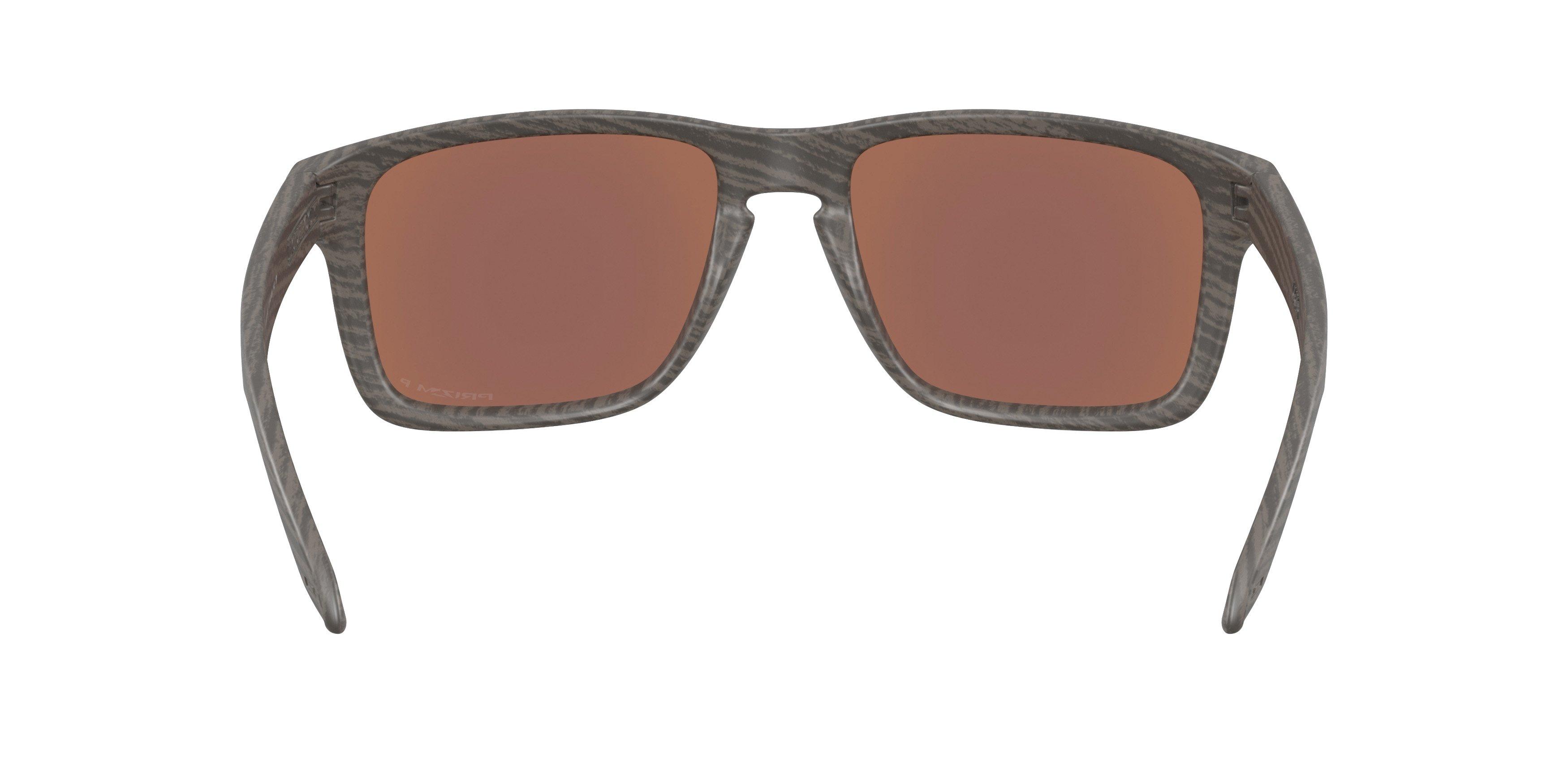 Oakley Holbrook XXL Prizm Deep Water Polarized Sunglasses - Grey Woodgrain - GREY/BLUE Thumbnail View 2