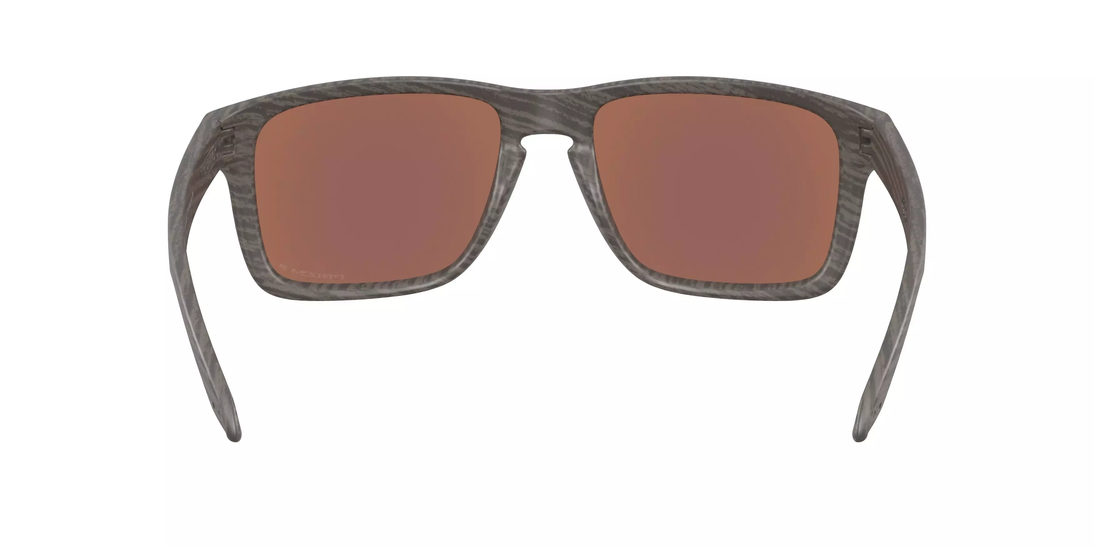 Oakley Holbrook XXL Prizm Deep Water Polarized Sunglasses - Grey Woodgrain - GREY/BLUE