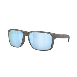 Oakley Holbrook XXL Prizm Deep Water Polarized Sunglasses - Grey Woodgrain