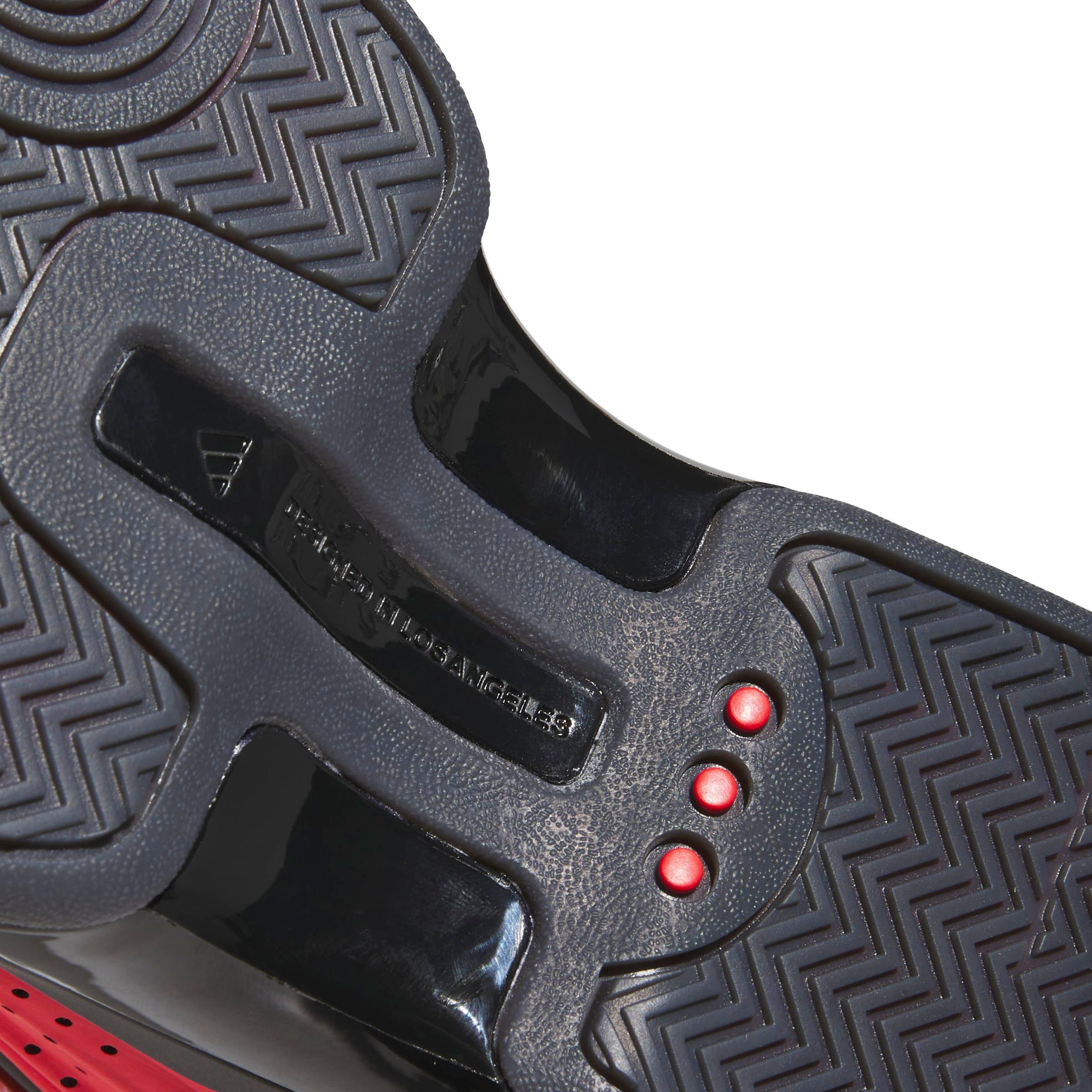 adidas Nova IIInfinity "Red/Red/Core Black" Men's Basketball Shoe - RED/RED/BLACK Thumbnail View 8