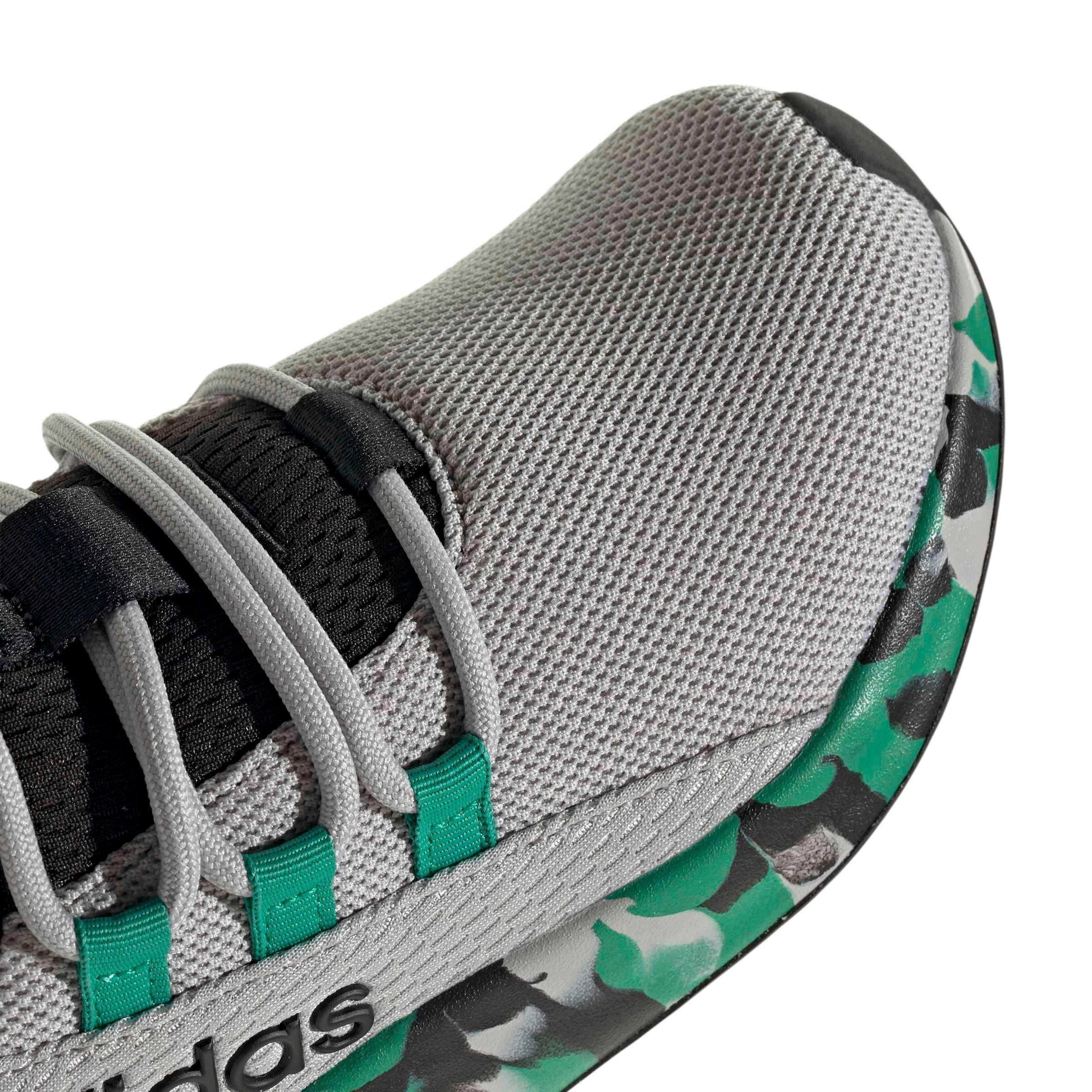 adidas Lite Racer Adapt 8.0 "Grey Two/Court Green/Core Black" Preschool Boys' Shoe - GREY/GREEN/BLACK