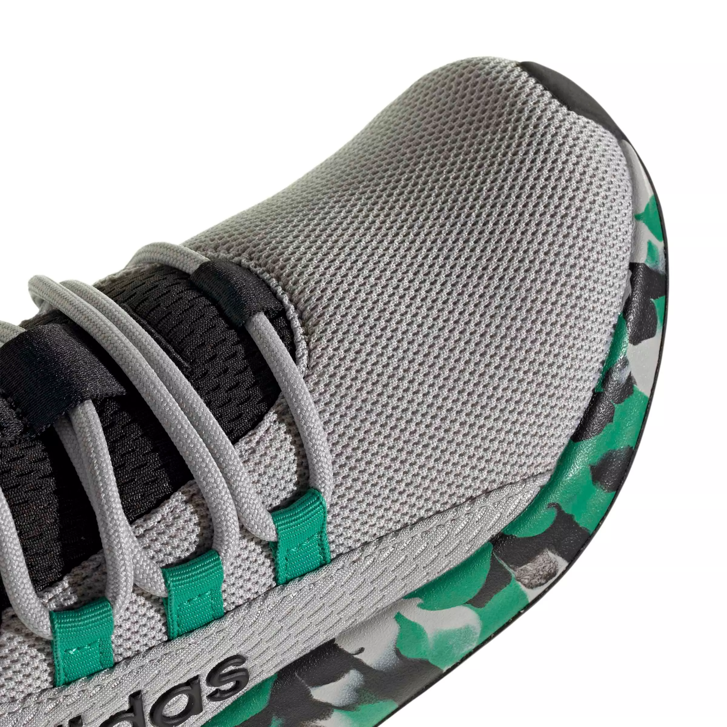 adidas Lite Racer Adapt 8.0 "Grey Two/Court Green/Core Black" Preschool Boys' Shoe - GREY/GREEN/BLACK