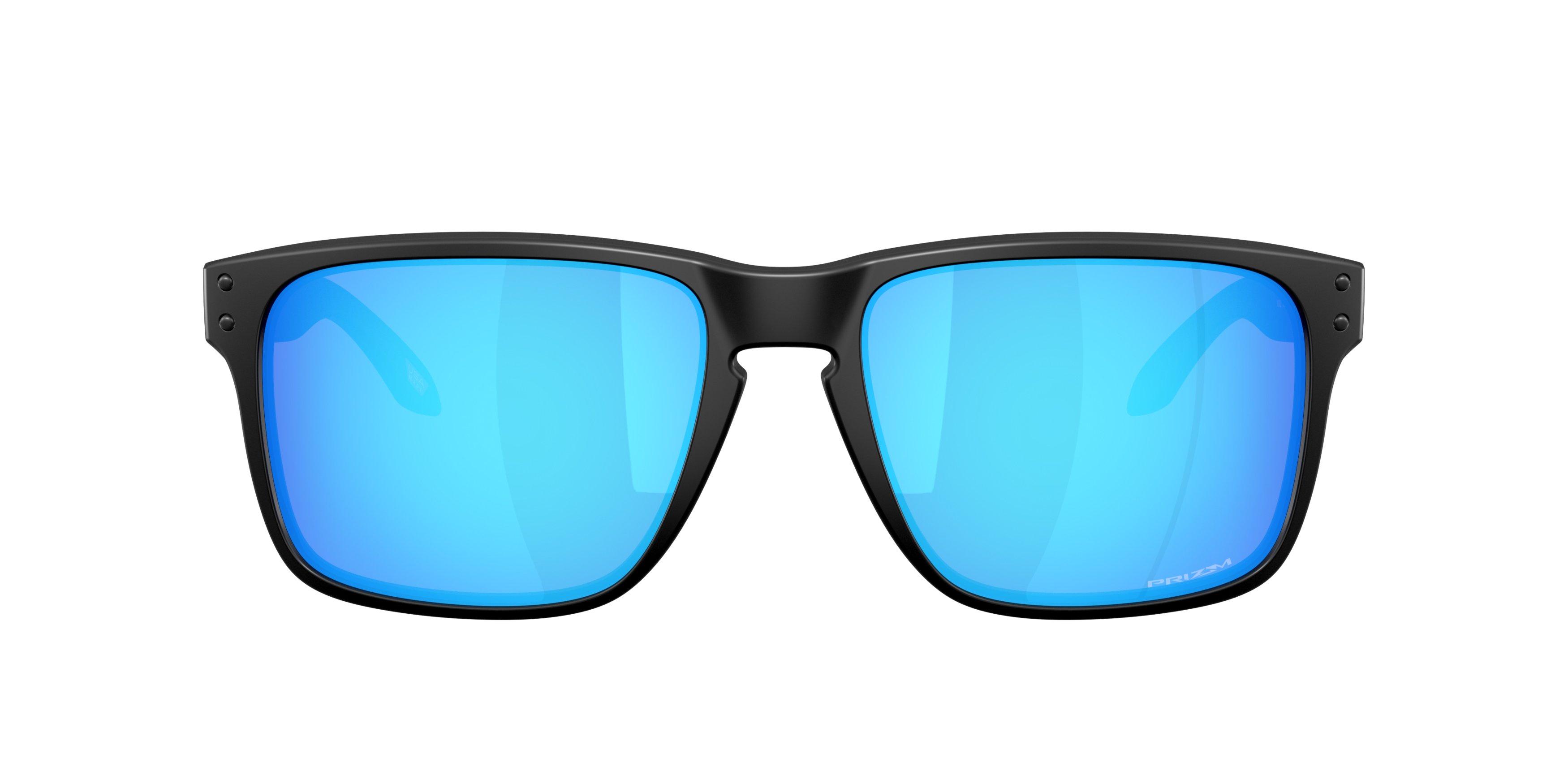 Oakley Holbrook XXL Prizm Sapphire Sunglasses - Matte Black - BLACK/BLUE Thumbnail View 3