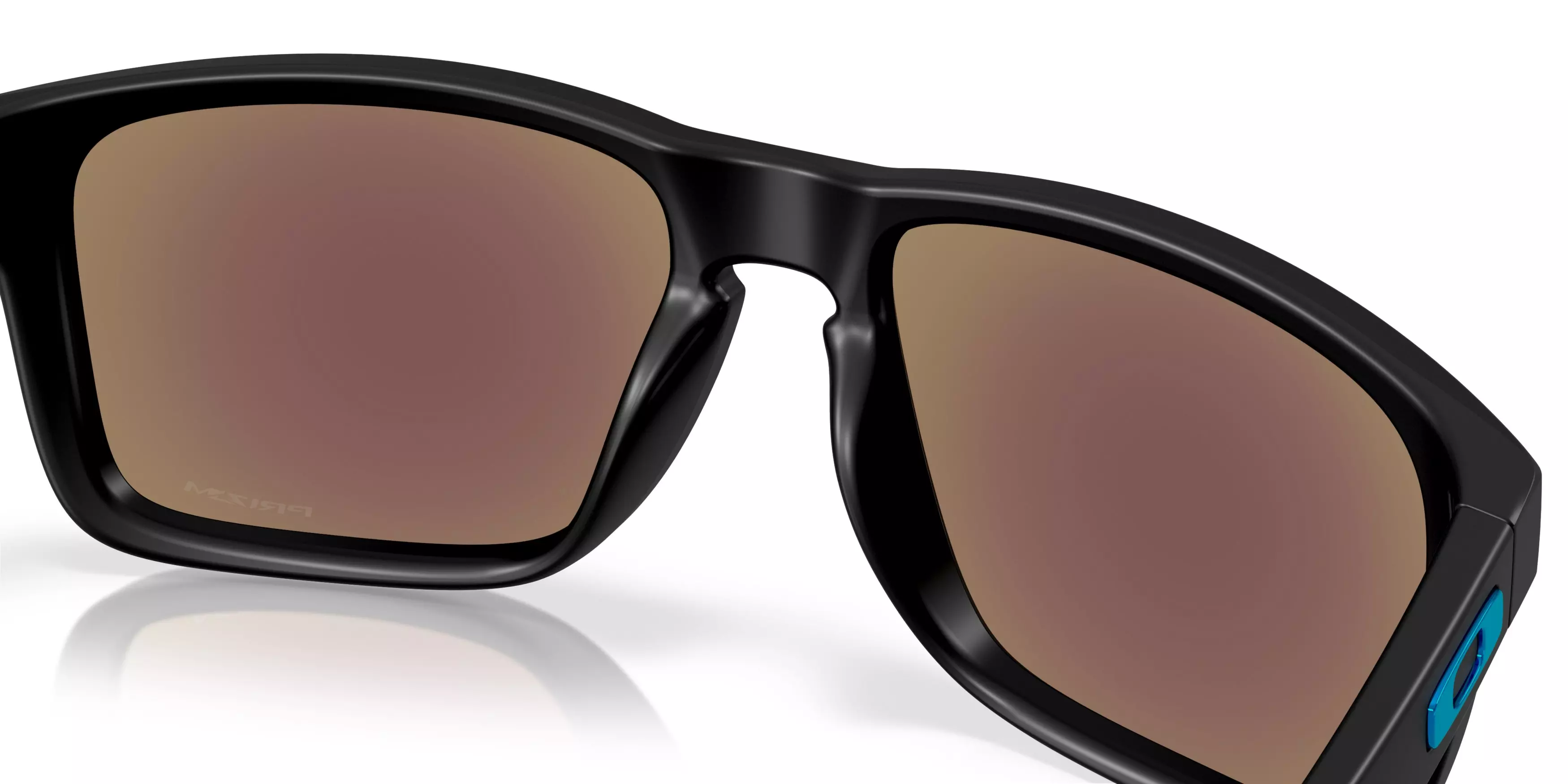 Oakley Holbrook XXL Prizm Sapphire Sunglasses - Matte Black - BLACK/BLUE